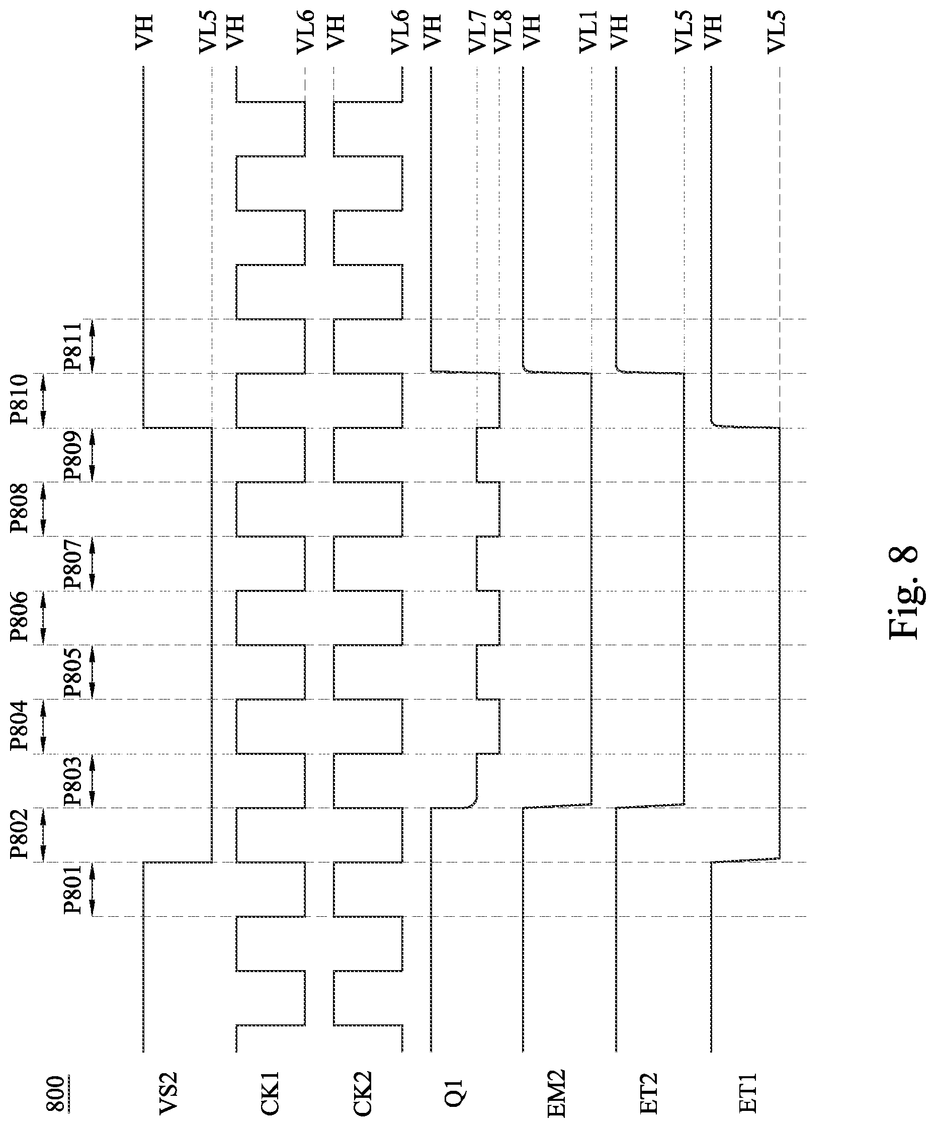 Patent US12315434 Figure 8 – Display