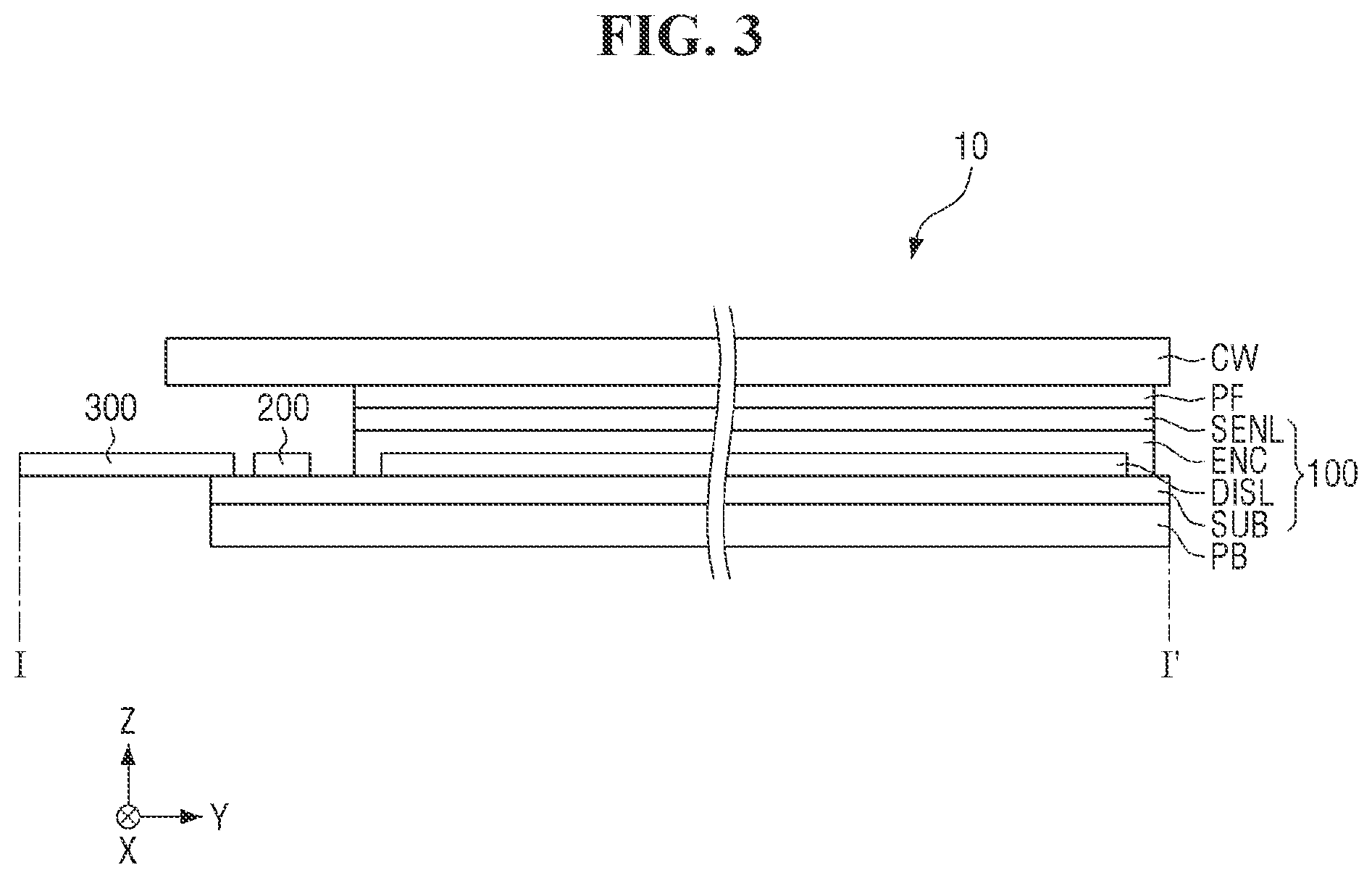 Patent US12315437 Figure 3 – Display device and method for manufacturing thereof