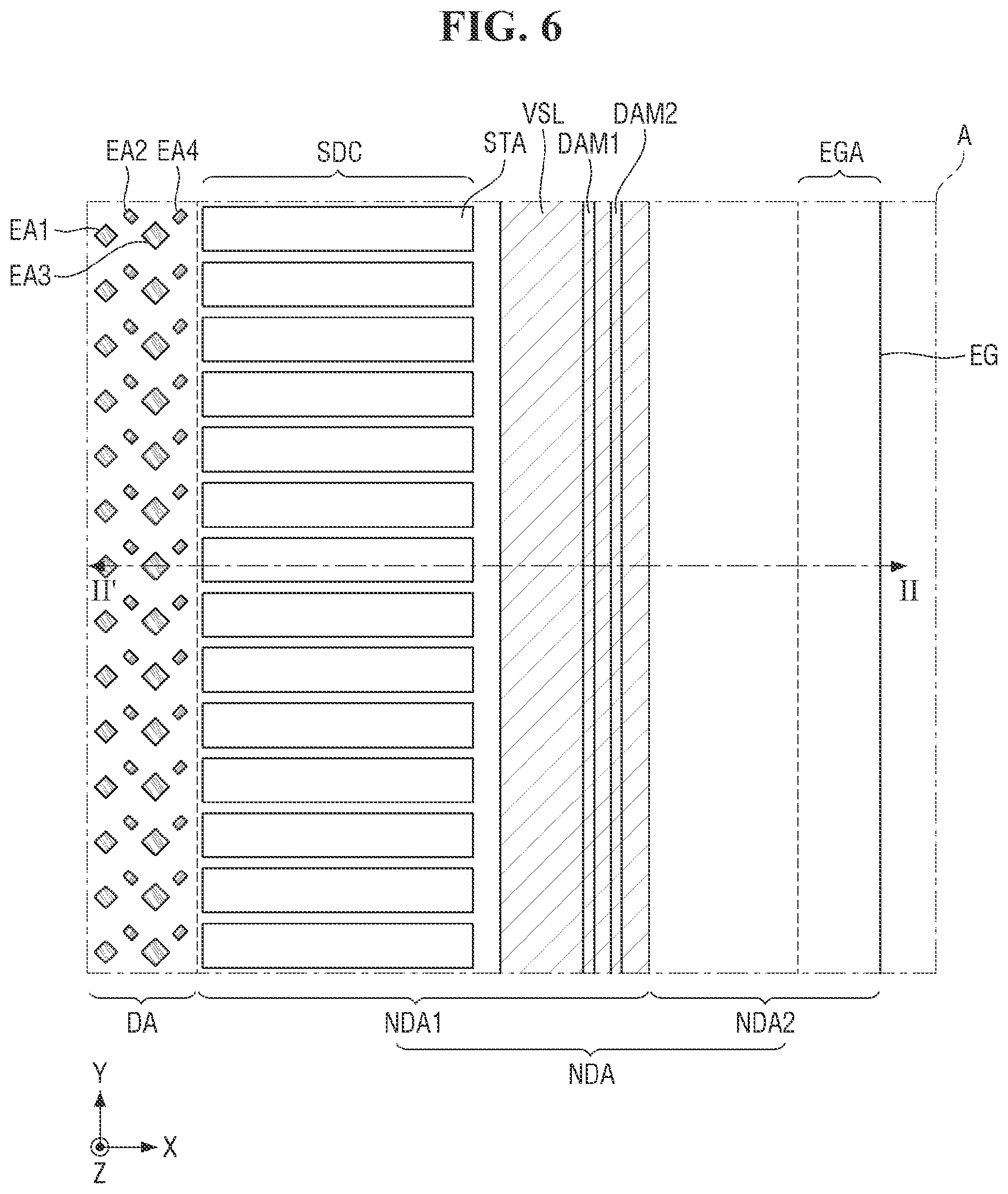 Patent US12315437 Figure 6 – Display device and method for manufacturing thereof