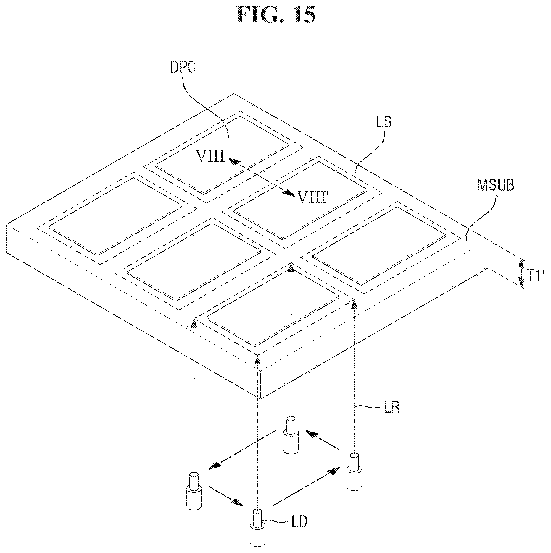 Patent US12315437 Figure 15 – Display device and method for manufacturing thereof