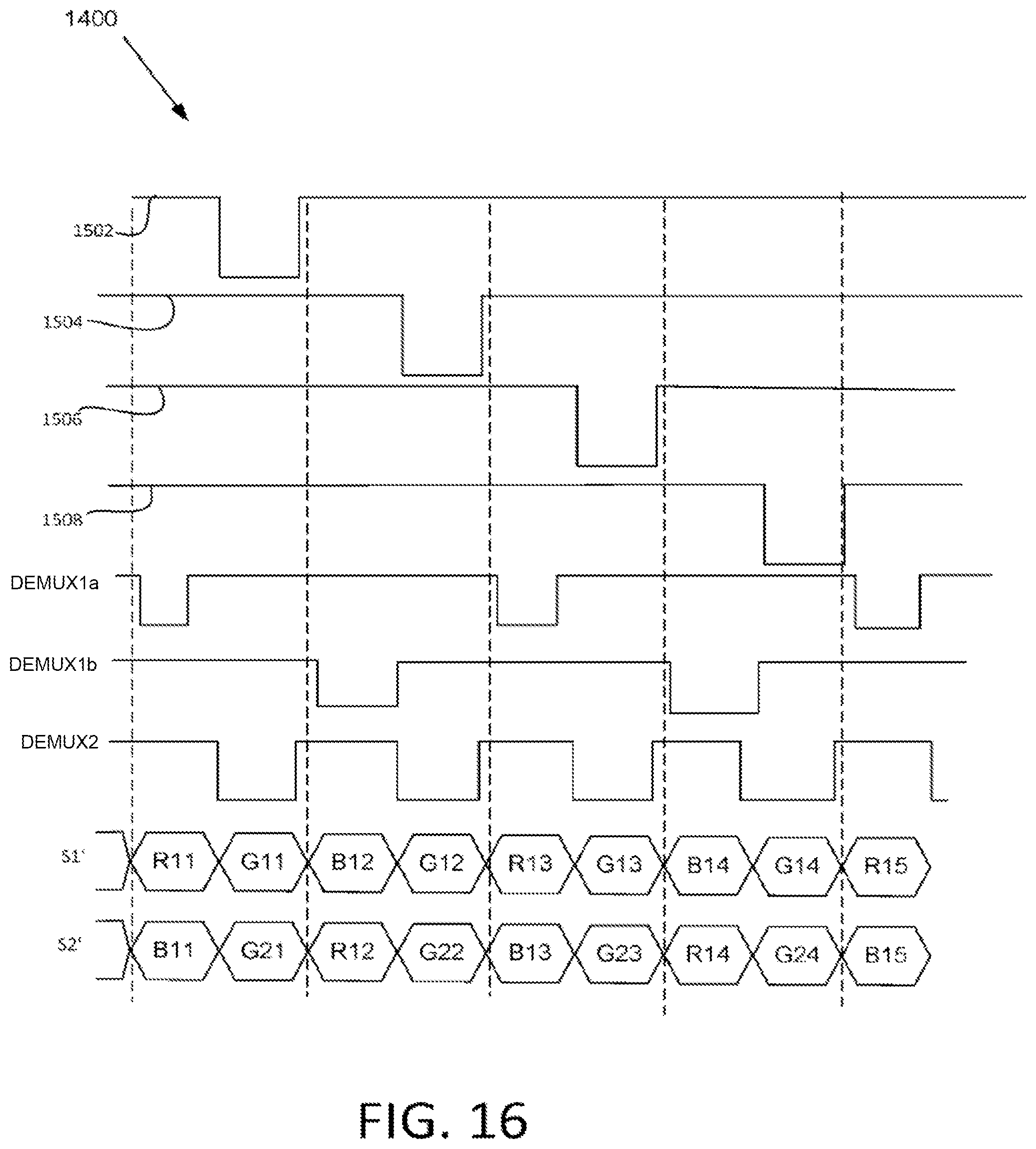 Patent US12315438 Figure 18 – Column interchangeable demultiplexer structure in displays