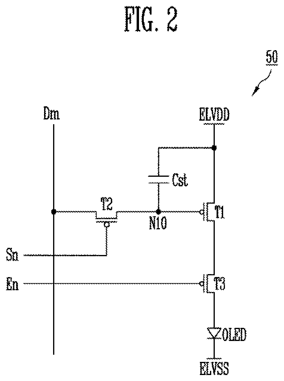 Patent US12315439 Figure 2 – Stage and organic light emitting display device using the same