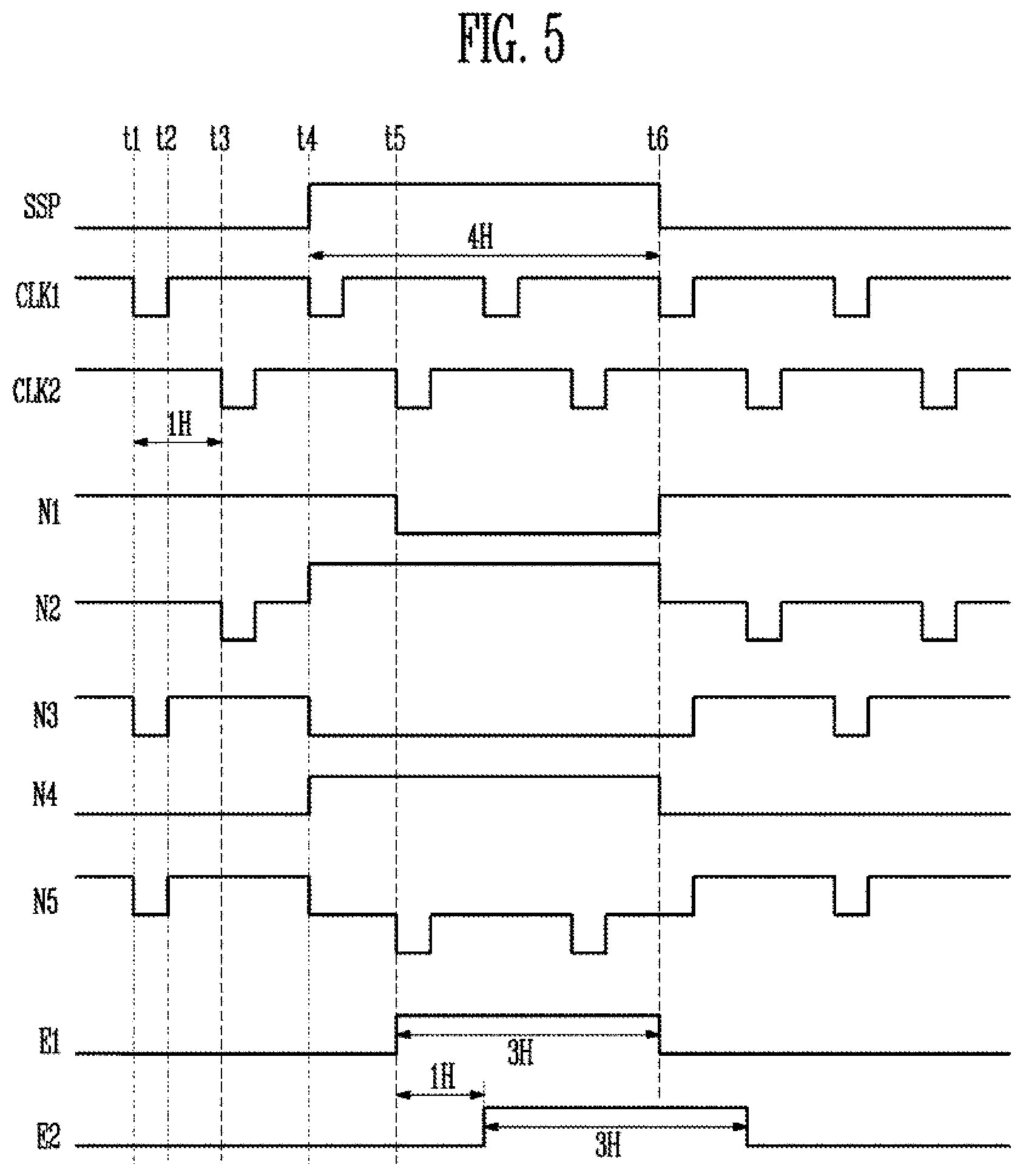 Patent US12315439 Figure 5 – Stage and organic light emitting display device using the same