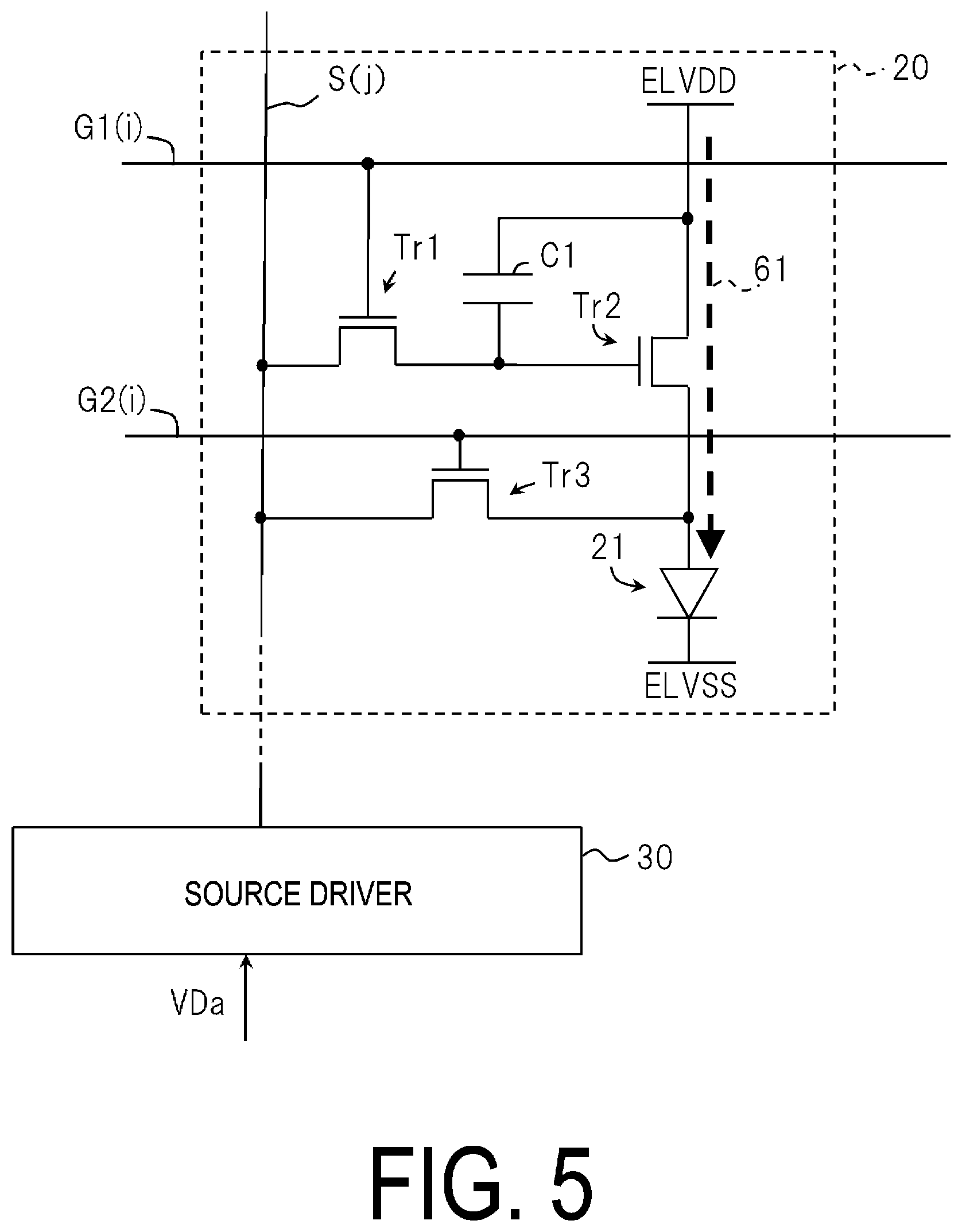 Patent US12315440 Figure 5 – Display device
