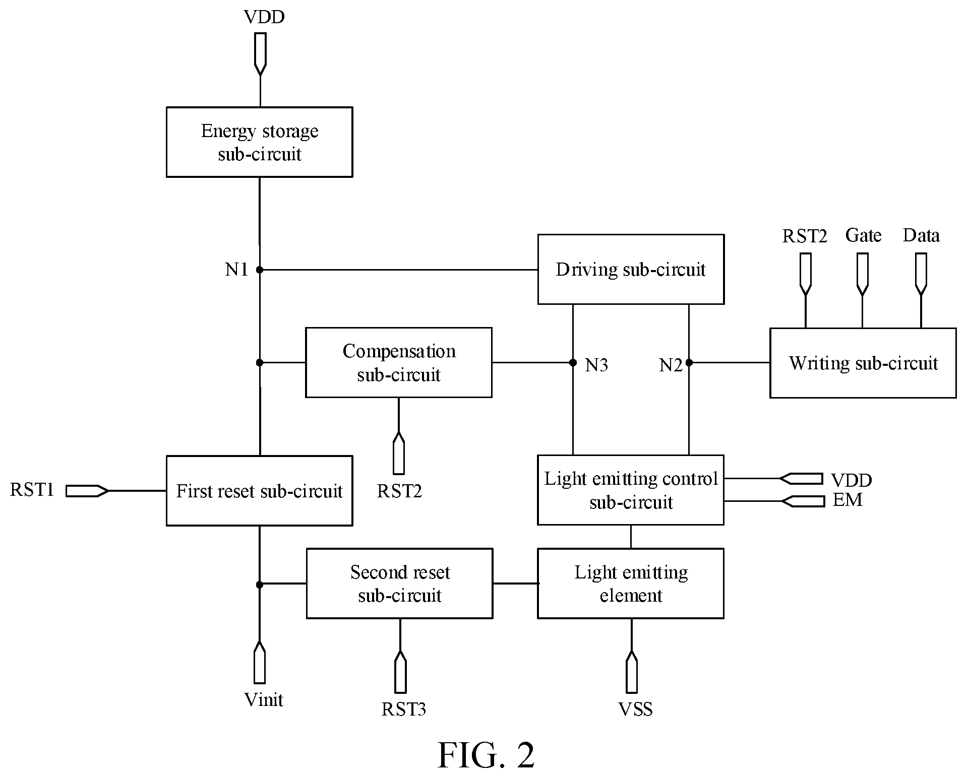 Patent US12315442 Figure 2 – Display device and driving method therefor