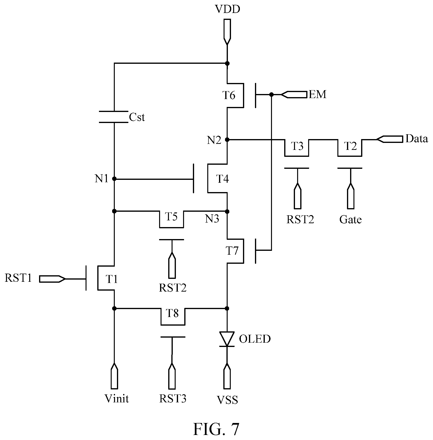 Patent US12315442 Figure 7 – Display device and driving method therefor