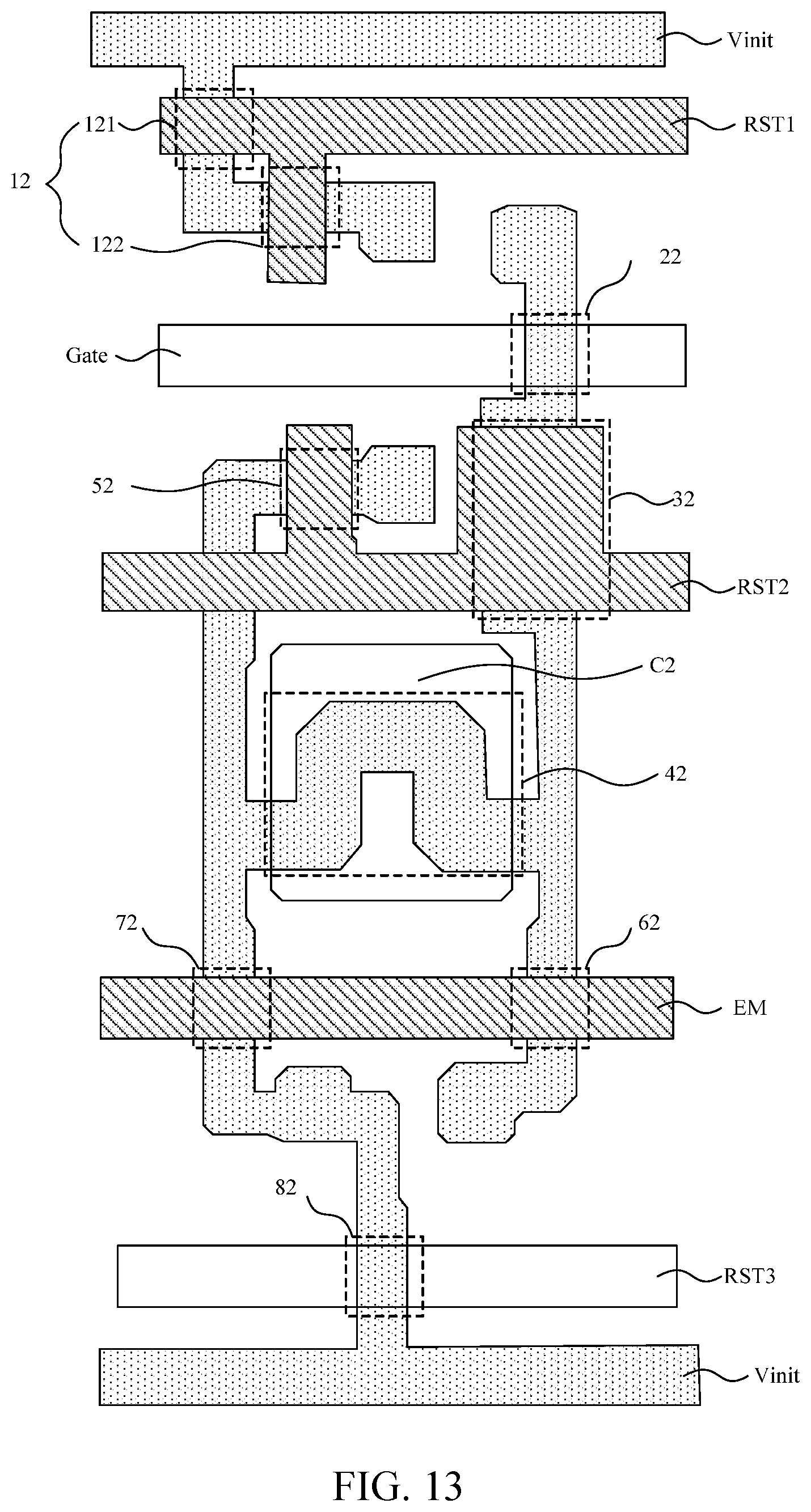 Patent US12315442 Figure 15 – Display device and driving method therefor
