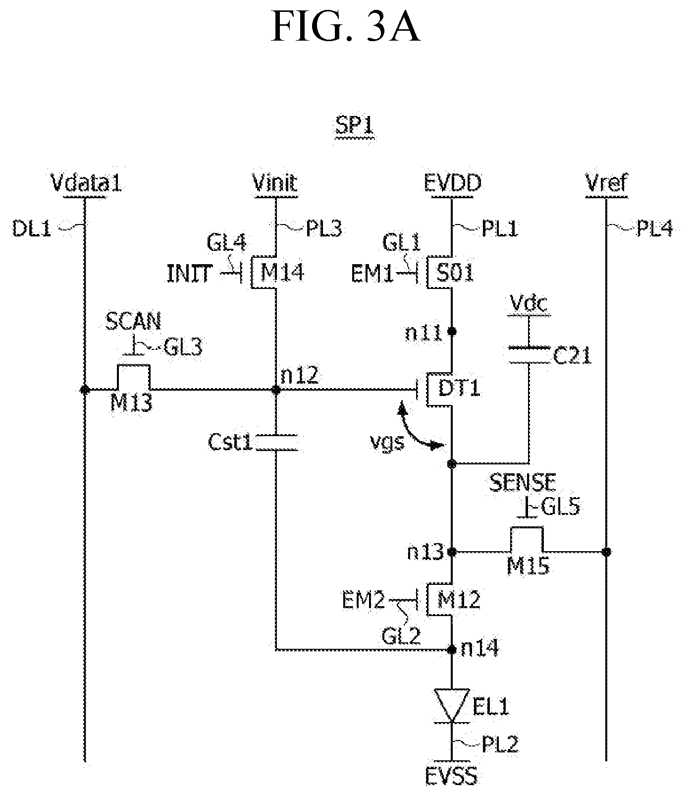 Patent US12315446 Figure 2 – Pixel circuit and display panel including the same