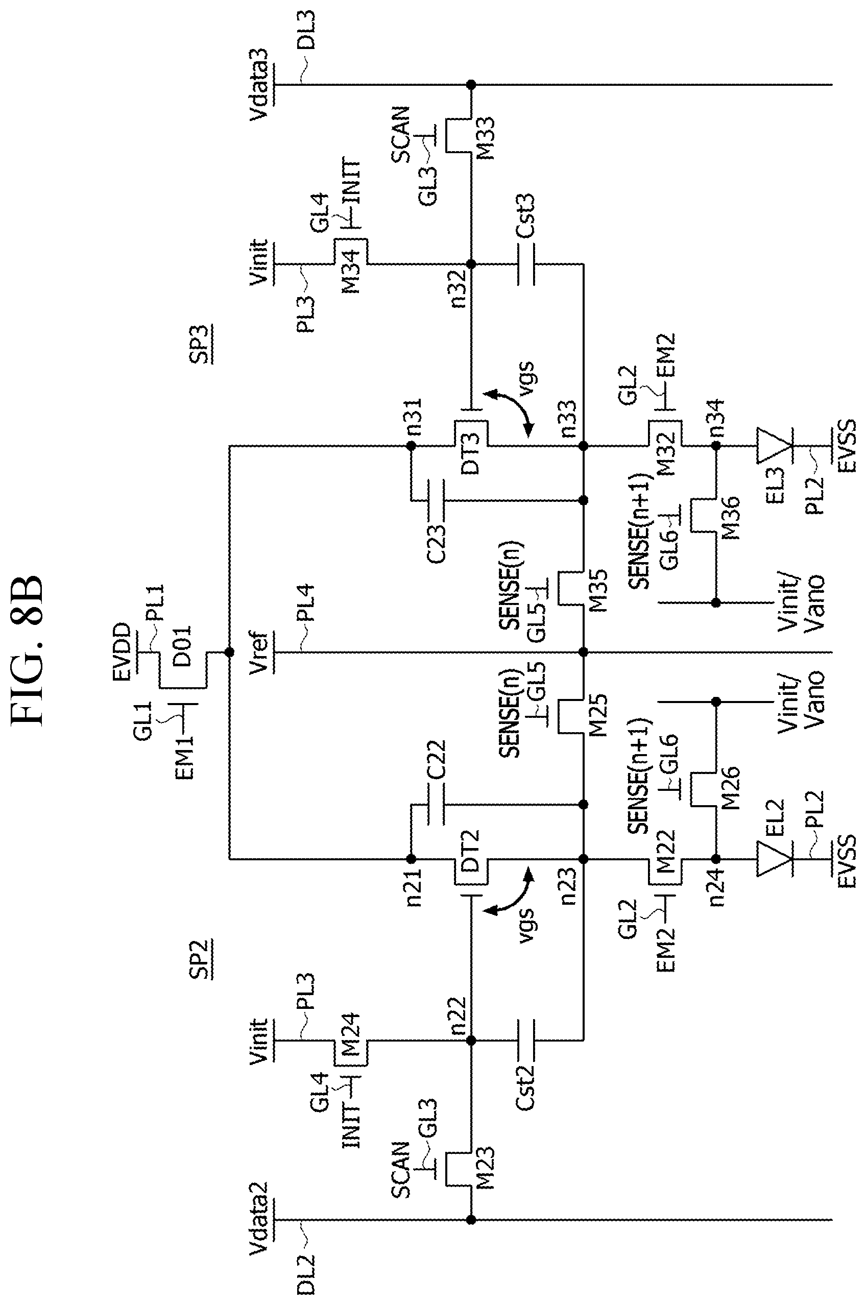 Patent US12315446 Figure 10 – Pixel circuit and display panel including the same