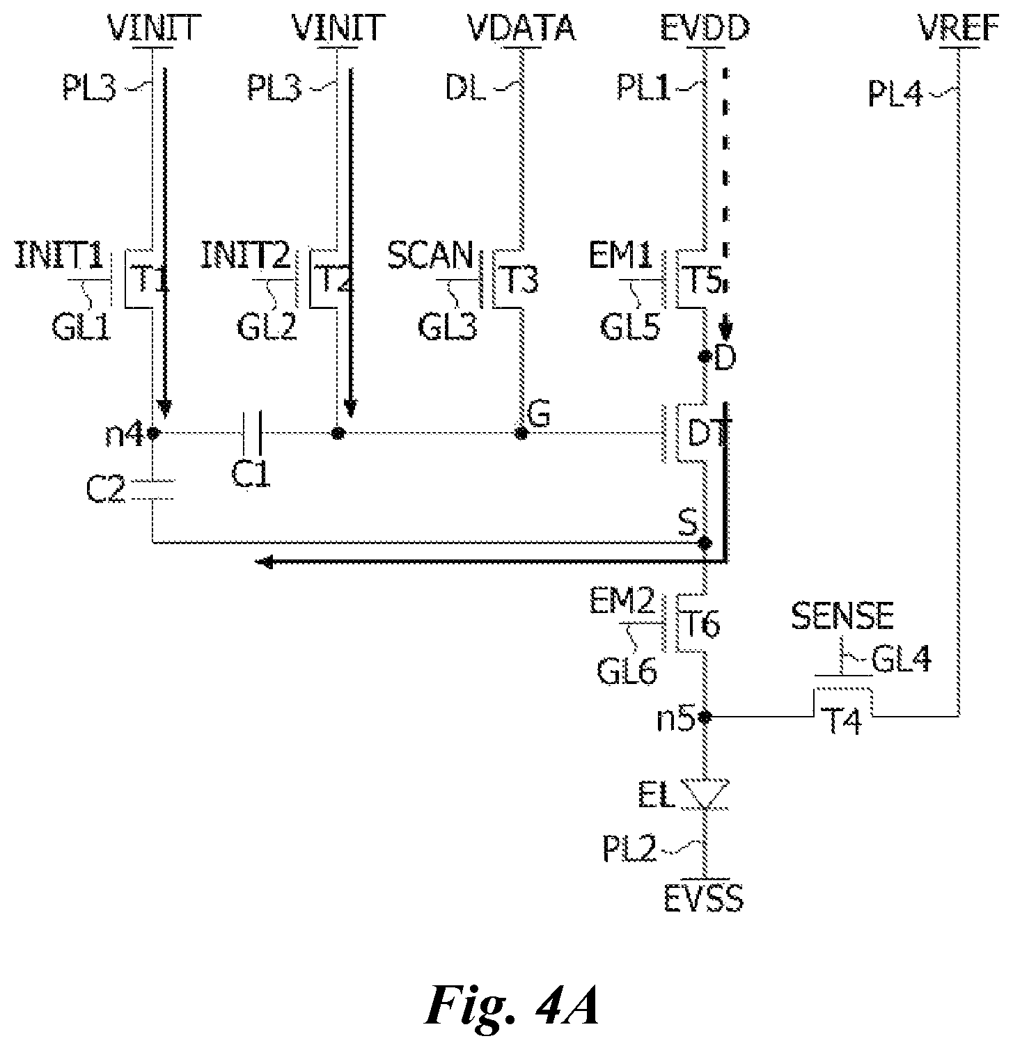 Patent US12315447 Figure 5 – Pixel circuit and display device including the same