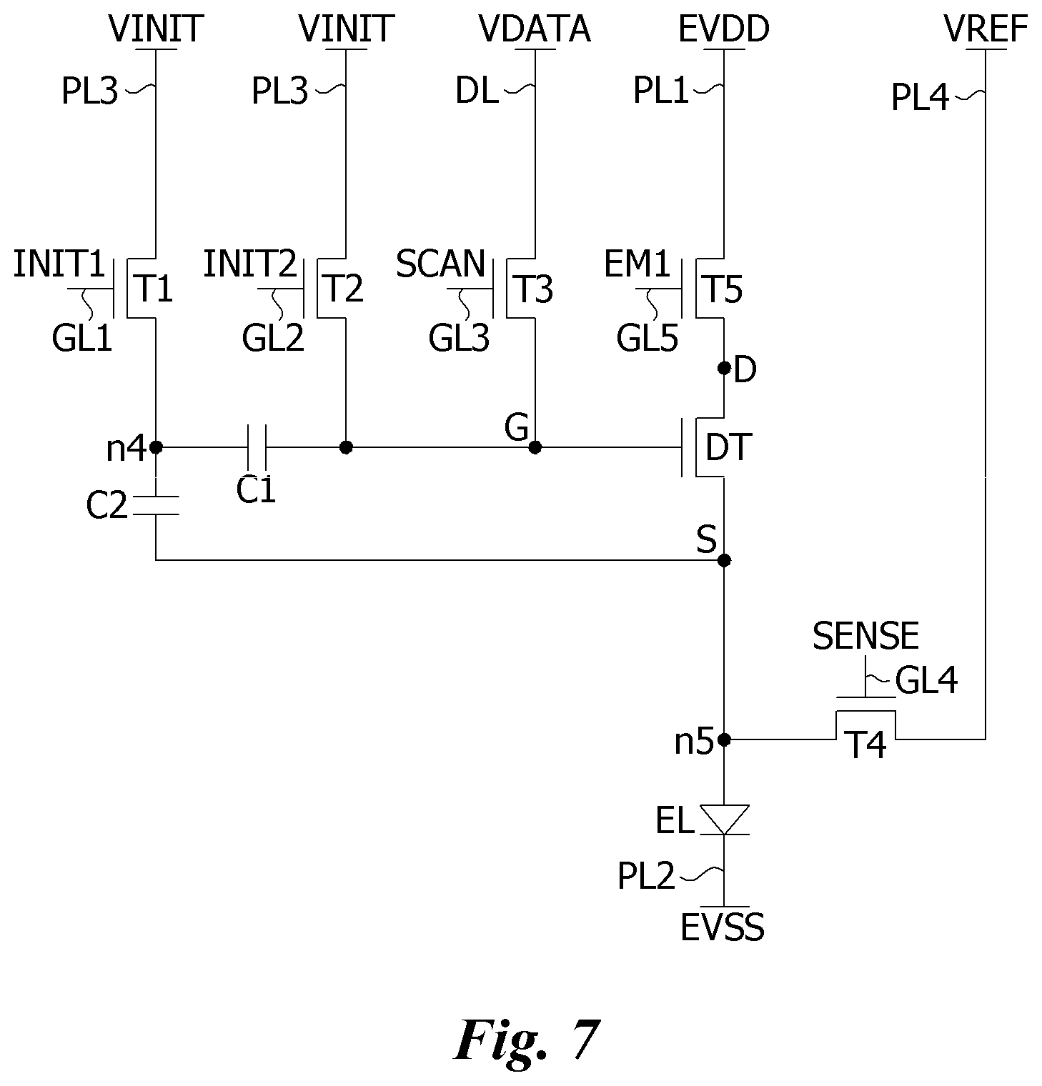 Patent US12315447 Figure 11 – Pixel circuit and display device including the same