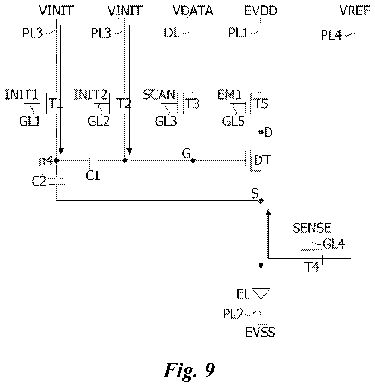 Patent US12315447 Figure 13 – Pixel circuit and display device including the same