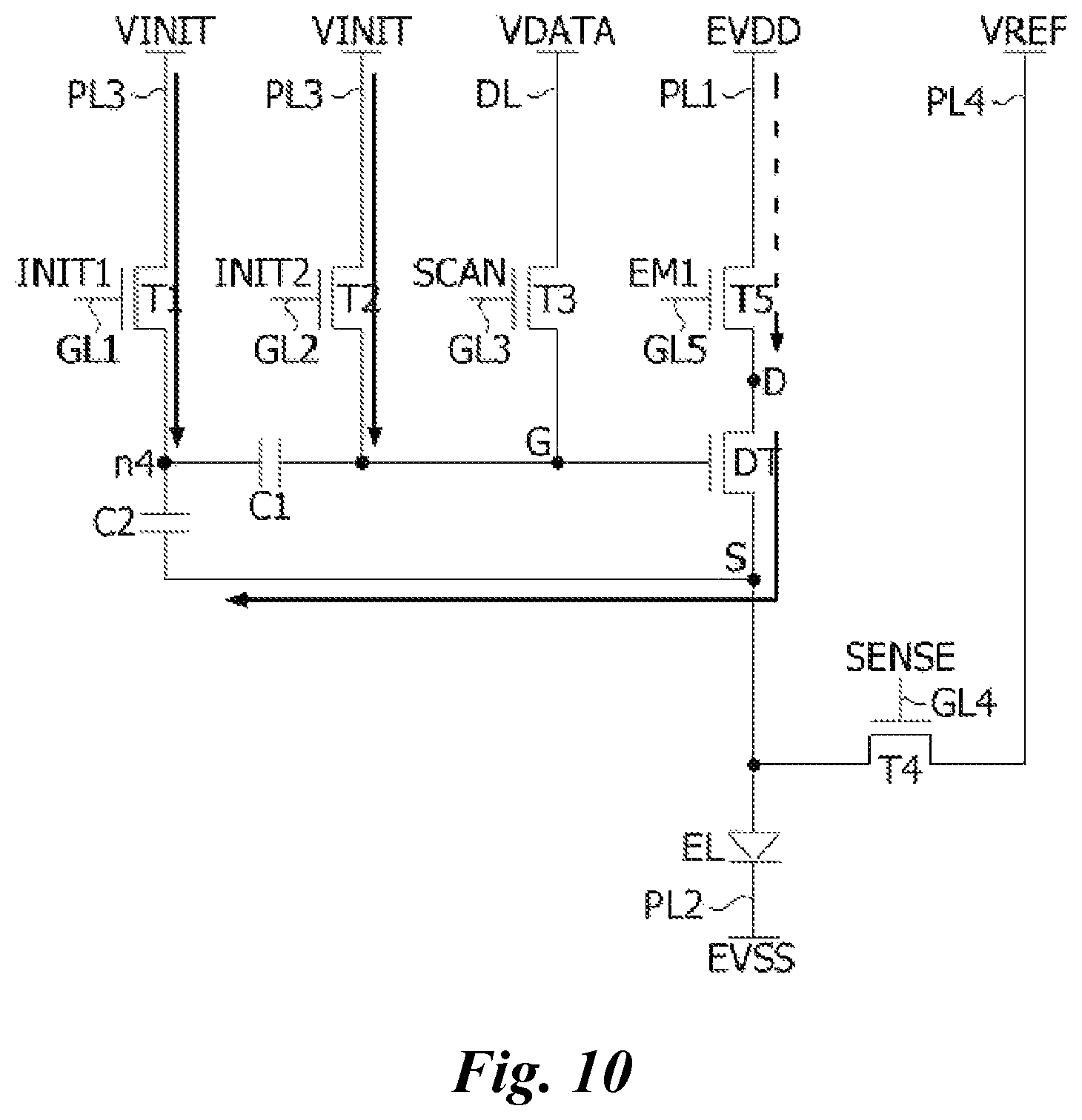 Patent US12315447 Figure 14 – Pixel circuit and display device including the same