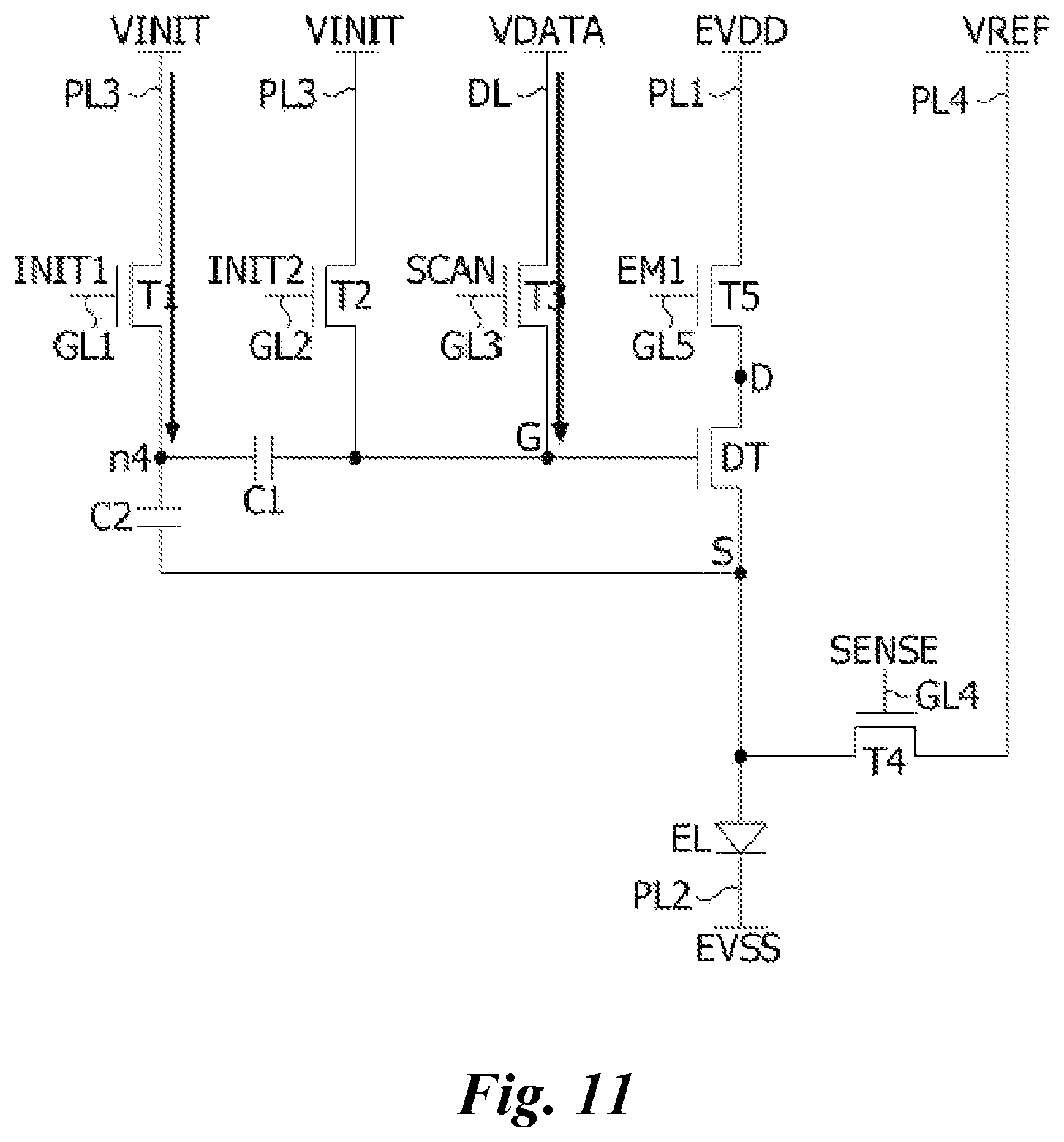Patent US12315447 Figure 15 – Pixel circuit and display device including the same