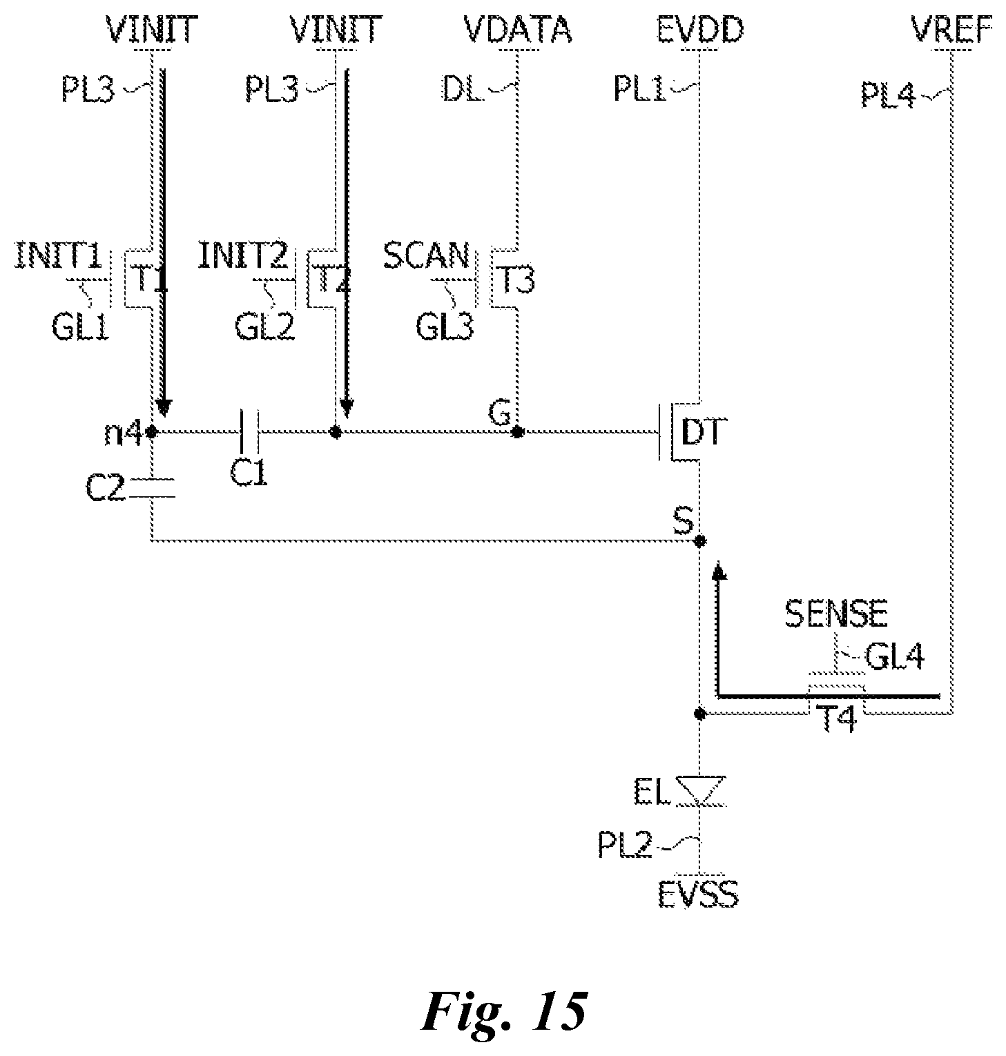 Patent US12315447 Figure 18 – Pixel circuit and display device including the same