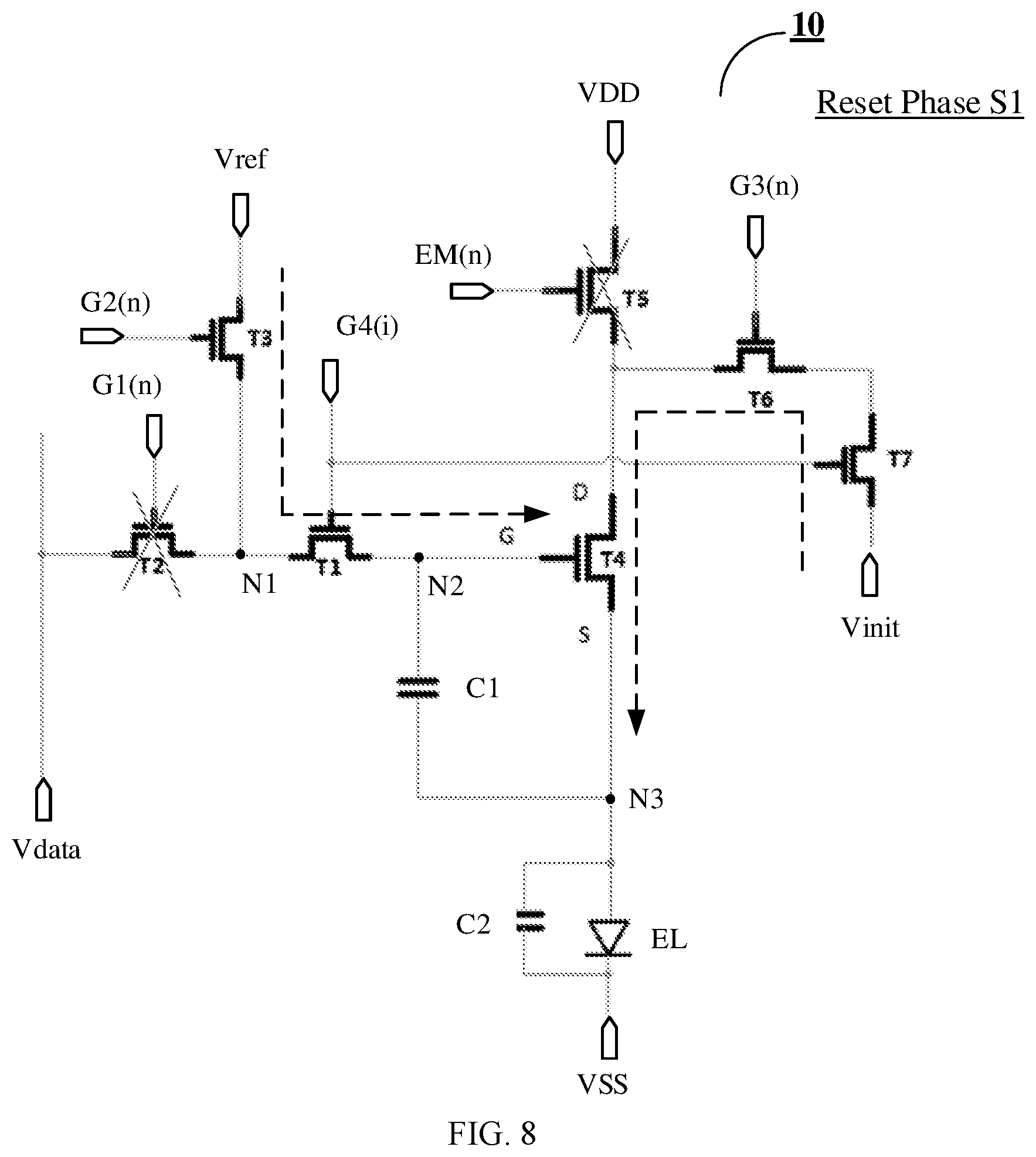 Patent US12315448 Figure 6 – Pixel circuit and driving method thereof, and display device