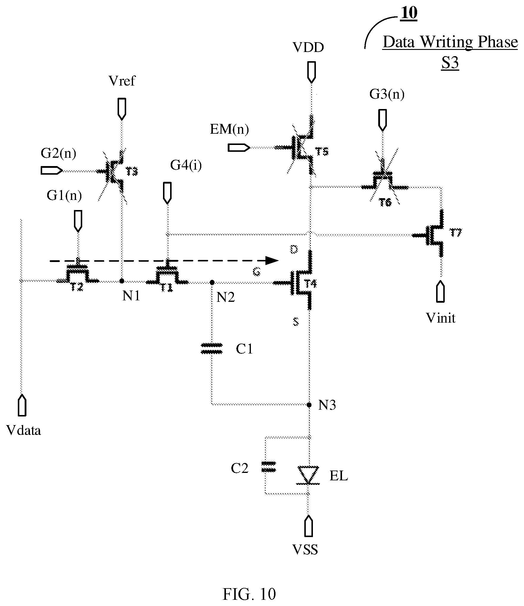 Patent US12315448 Figure 8 – Pixel circuit and driving method thereof, and display device