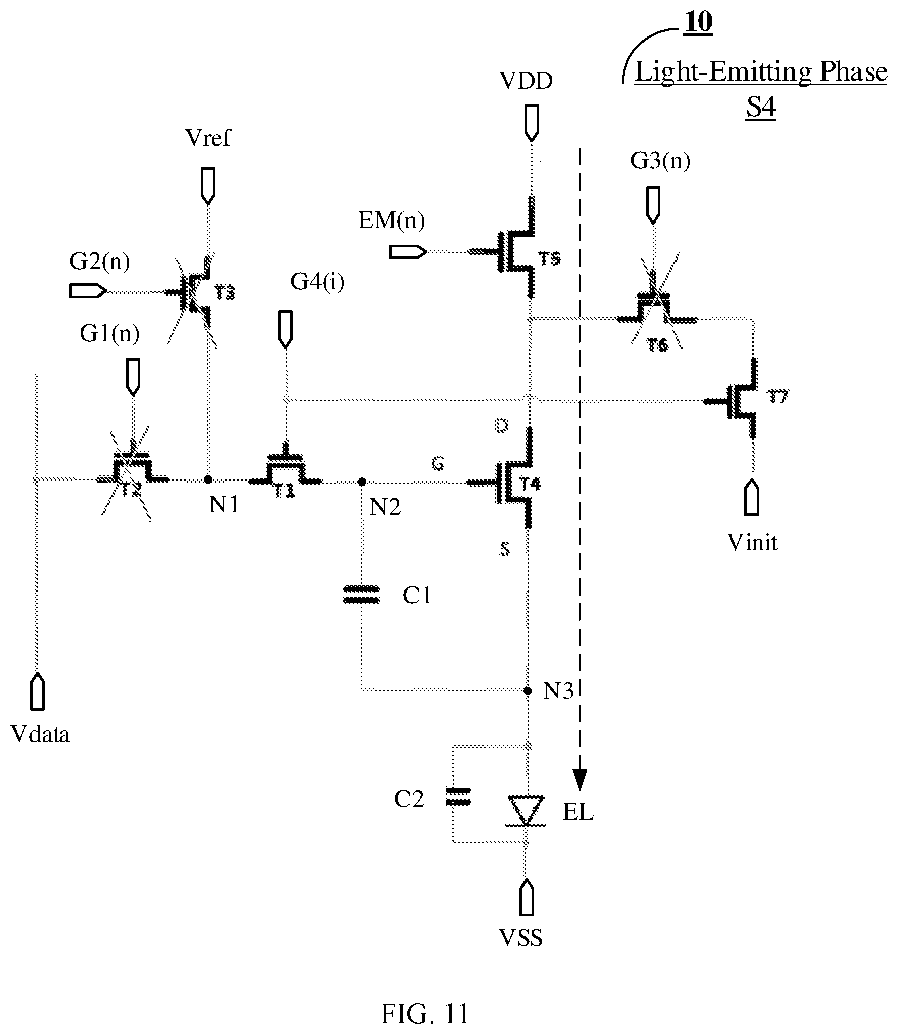 Patent US12315448 Figure 9 – Pixel circuit and driving method thereof, and display device