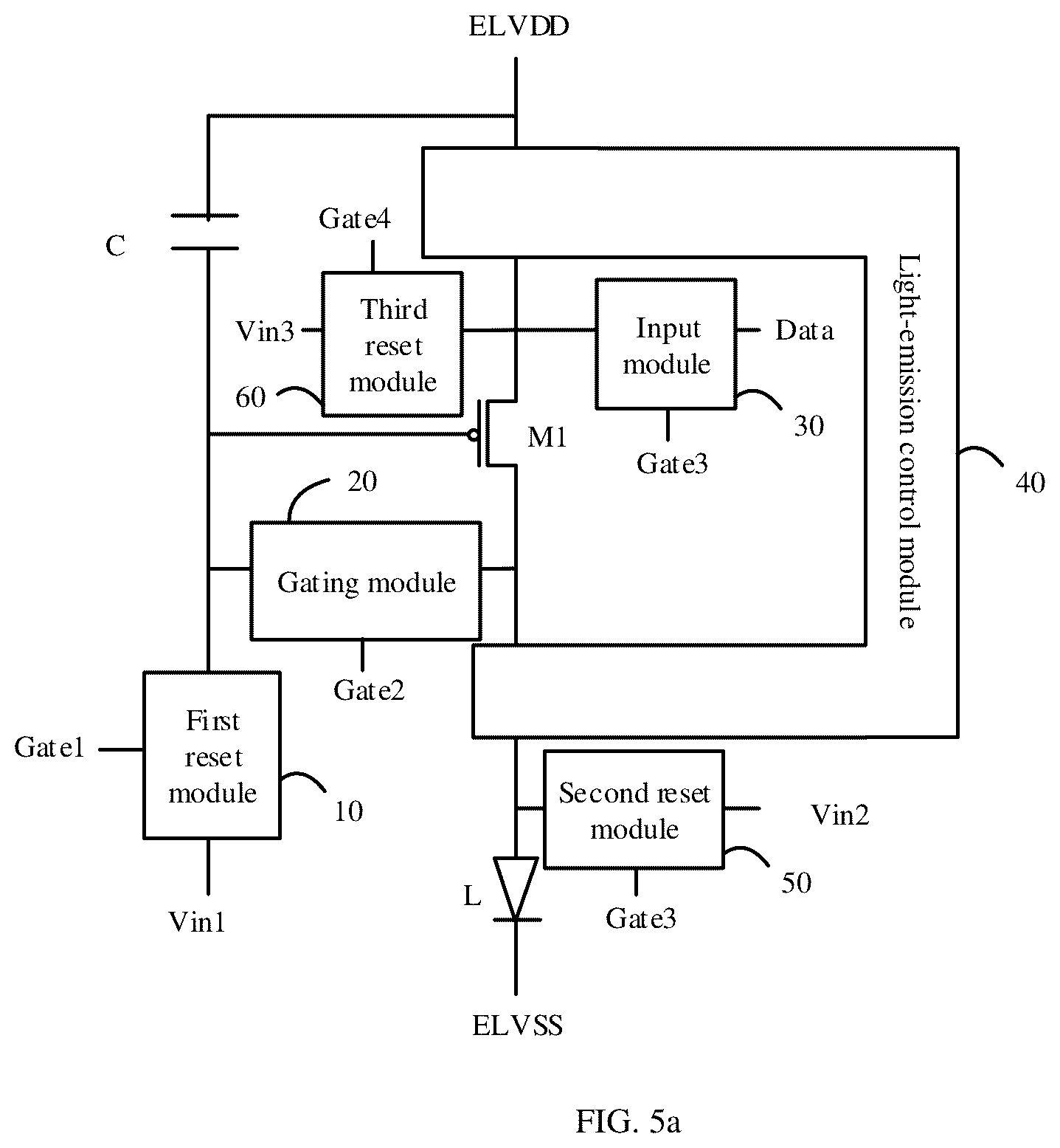 Patent US12315451 Figure 5 – Pixel circuit, method of driving pixel circuit, display panel, and display device