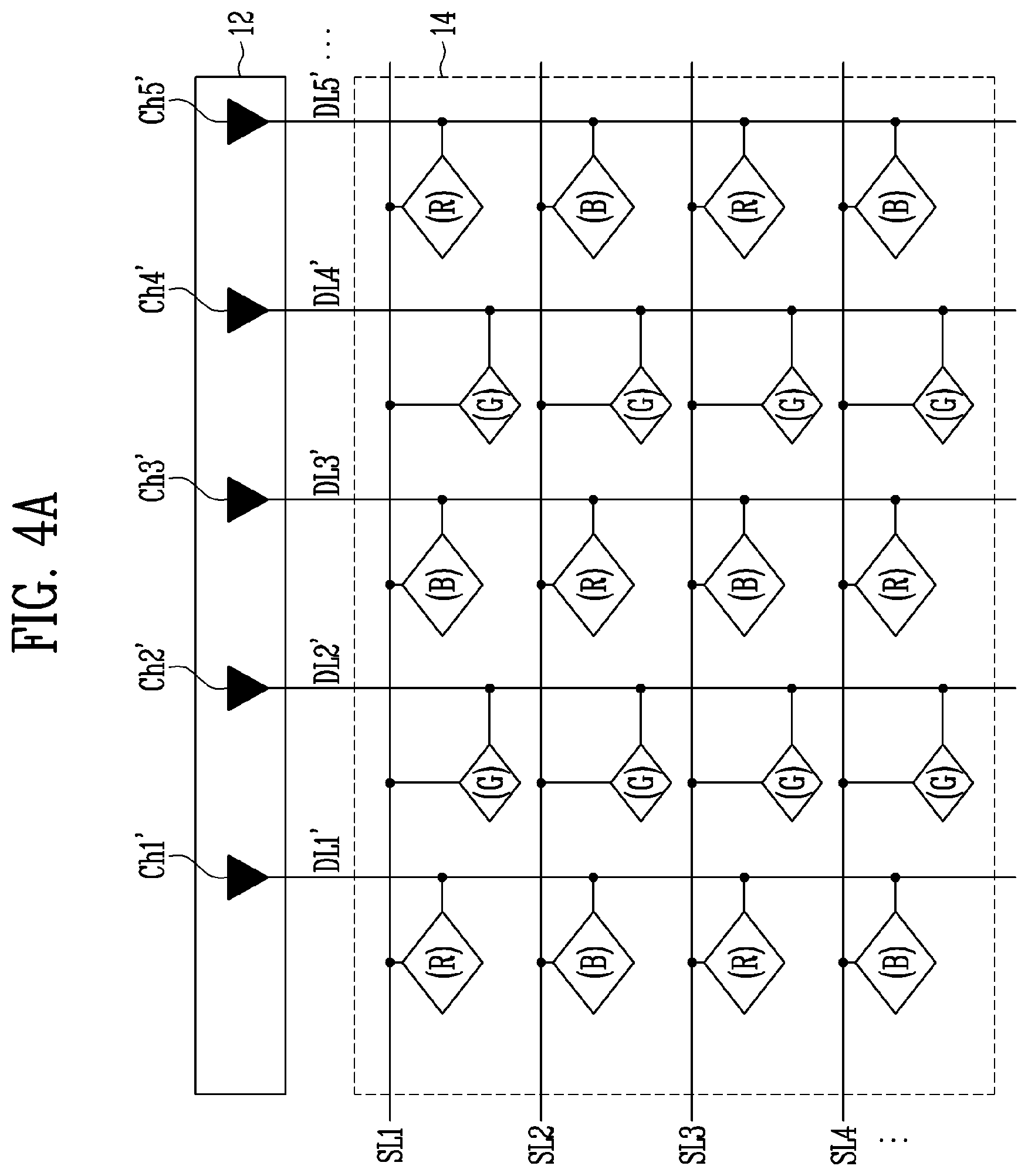Patent US12315453 Figure 4 – Display device