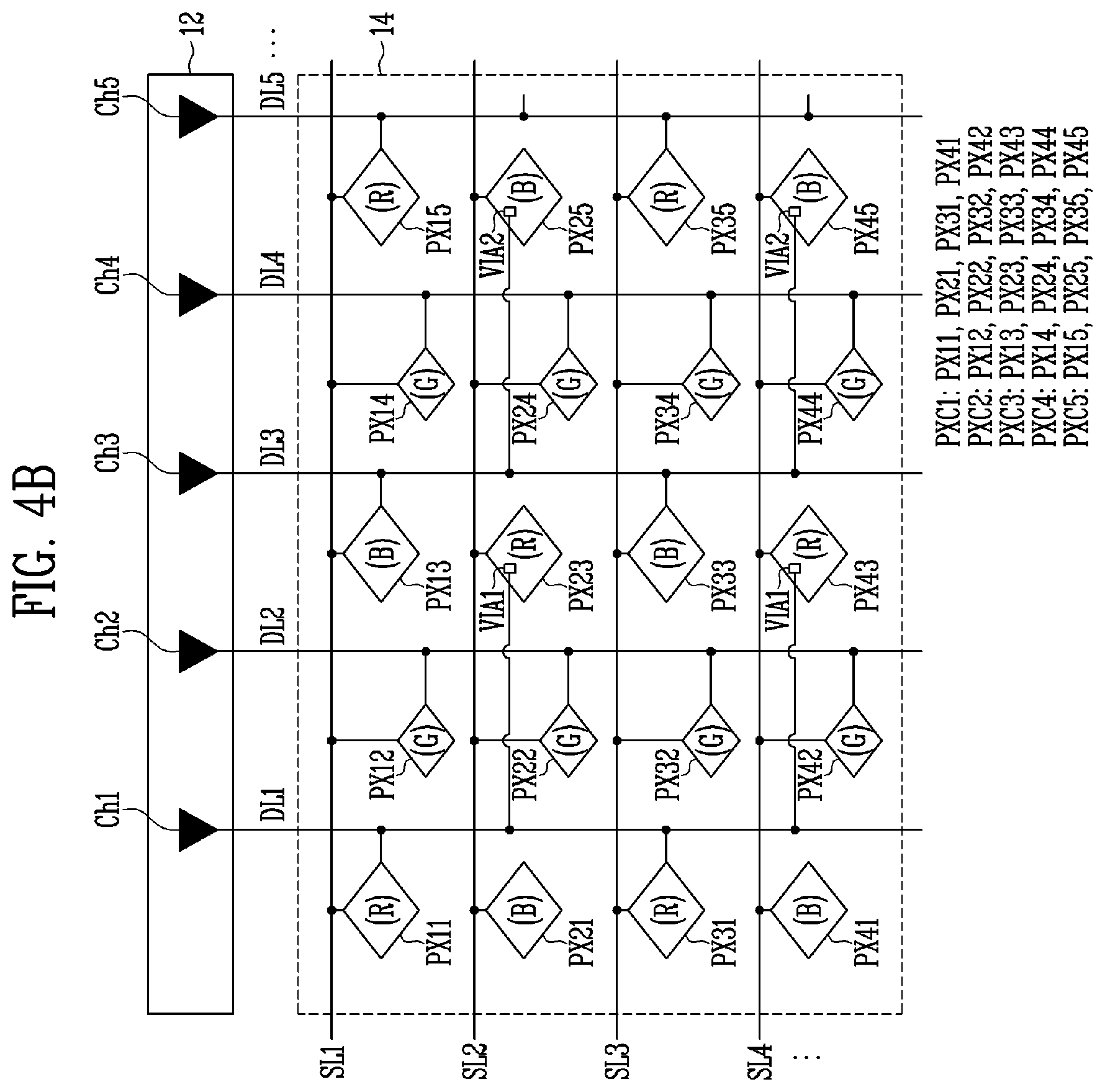 Patent US12315453 Figure 5 – Display device