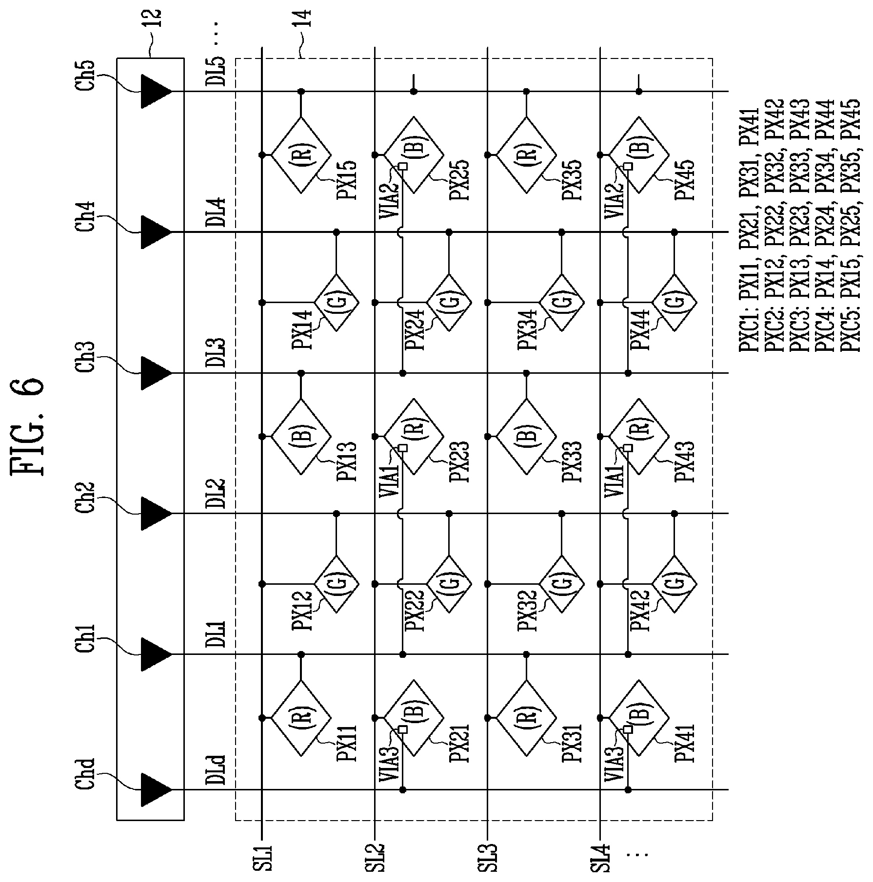 Patent US12315453 Figure 8 – Display device