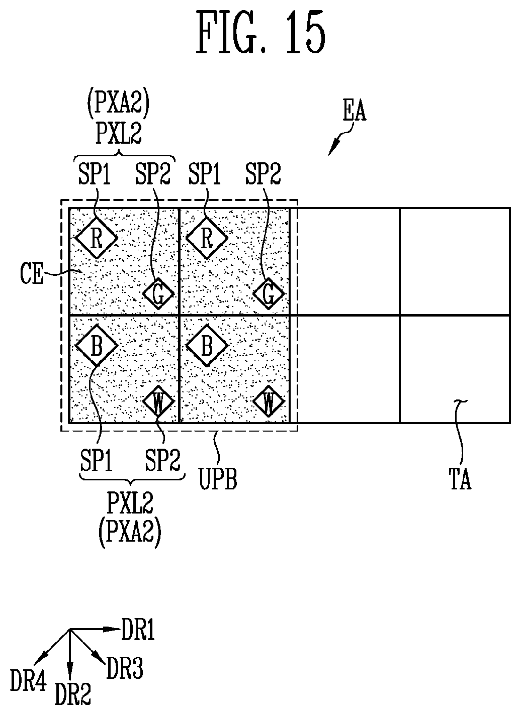 Patent US12315454 Figure 15 – Display device and operating method therefor