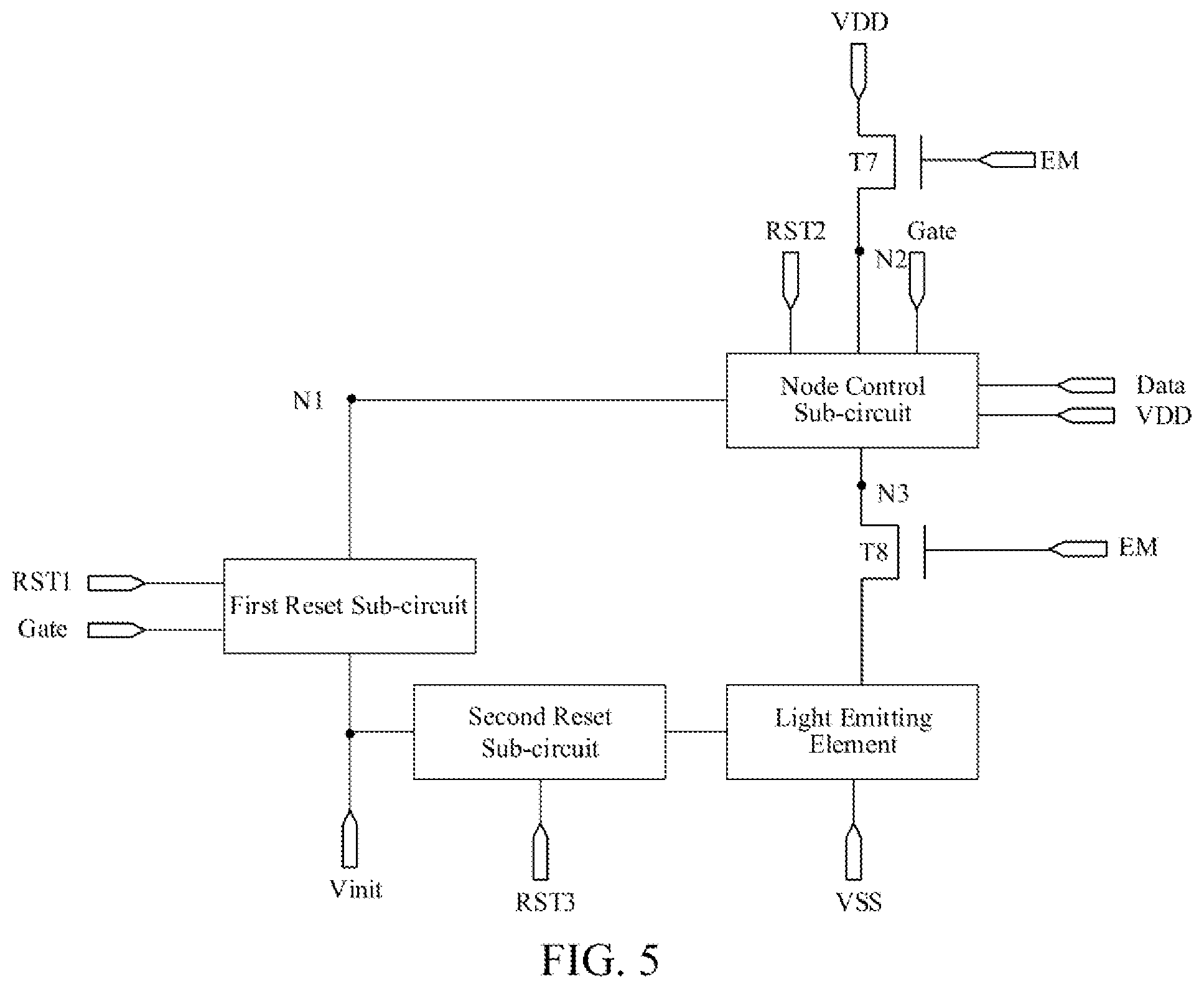 Patent US12315456 Figure 5 – Display apparatus with compensation and driving method therefor