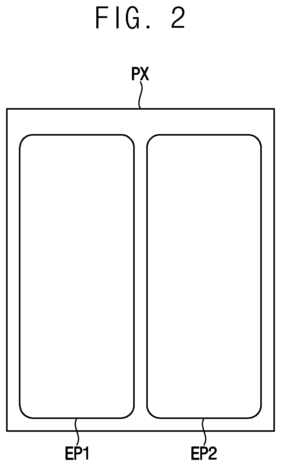 Patent US12315457 Figure 2 – Display device having a plurality of areas driven in a plurality of modes