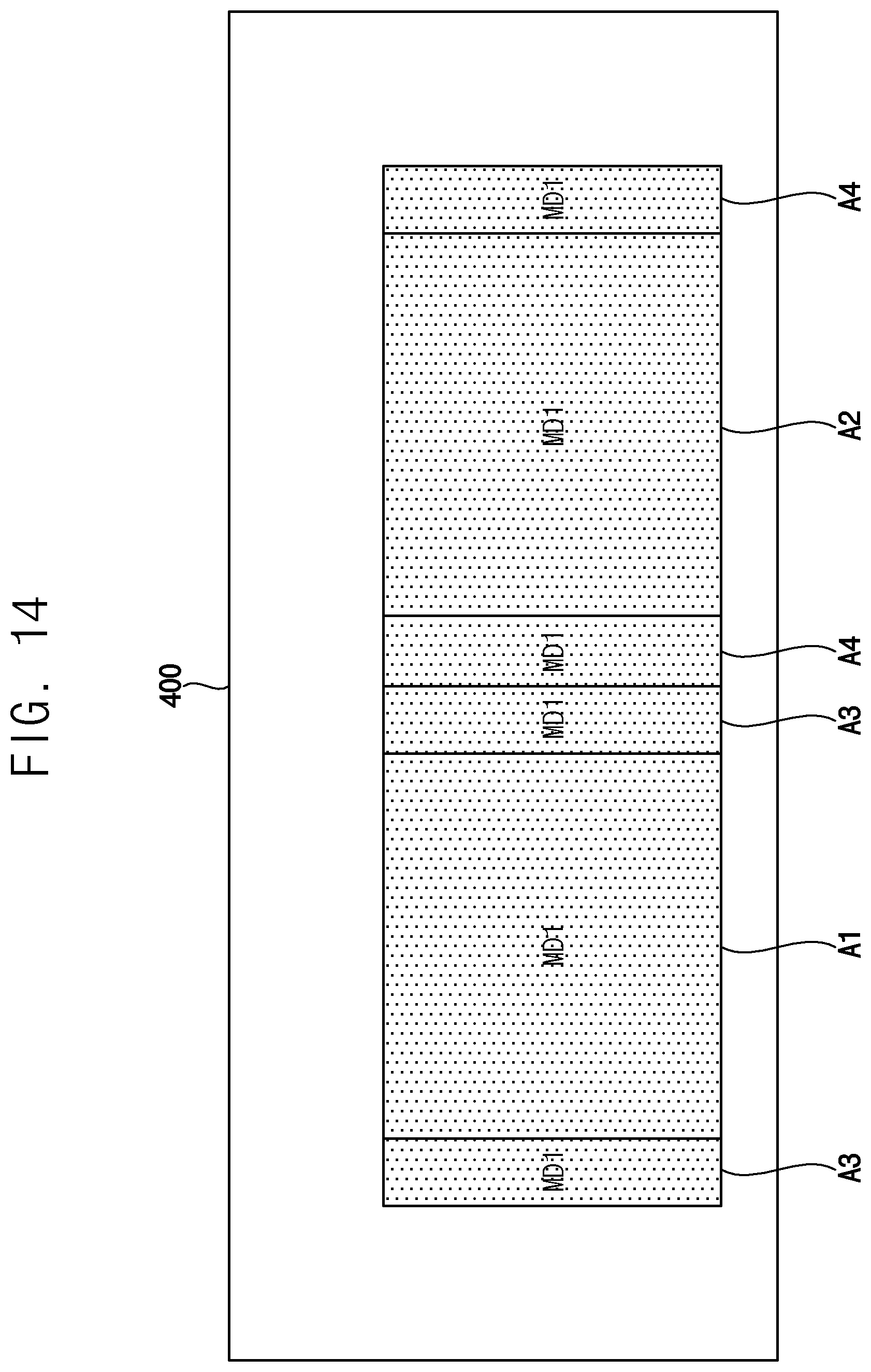 Patent US12315457 Figure 13 – Display device having a plurality of areas driven in a plurality of modes