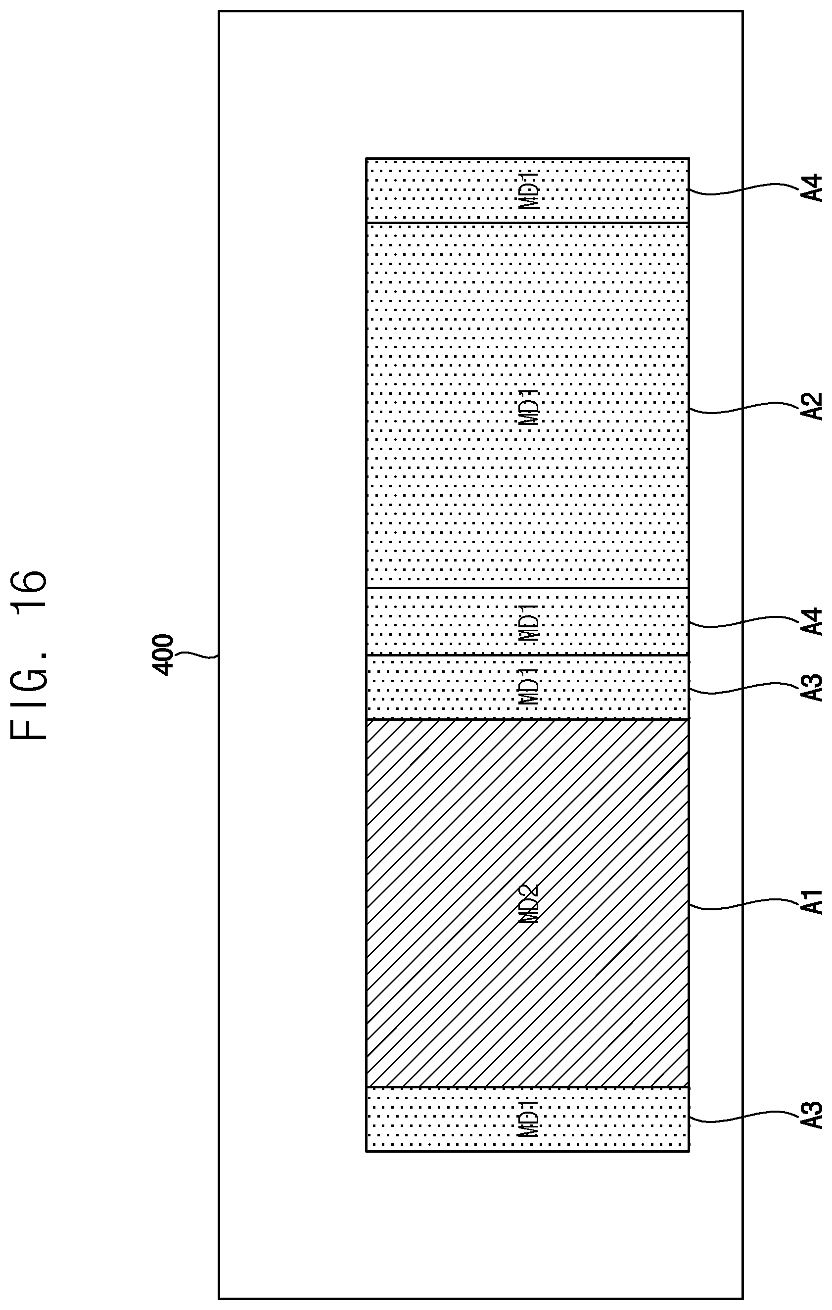 Patent US12315457 Figure 15 – Display device having a plurality of areas driven in a plurality of modes
