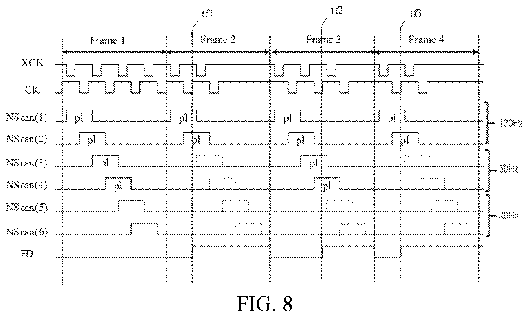 Patent US12315458 Figure 6 – Gate drivings module and display panels