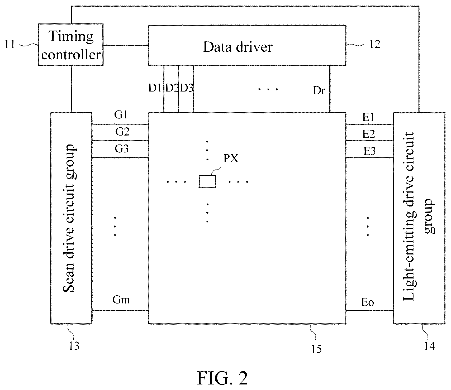 Patent US12315461 Figure 2 – Display substrate and display apparatus