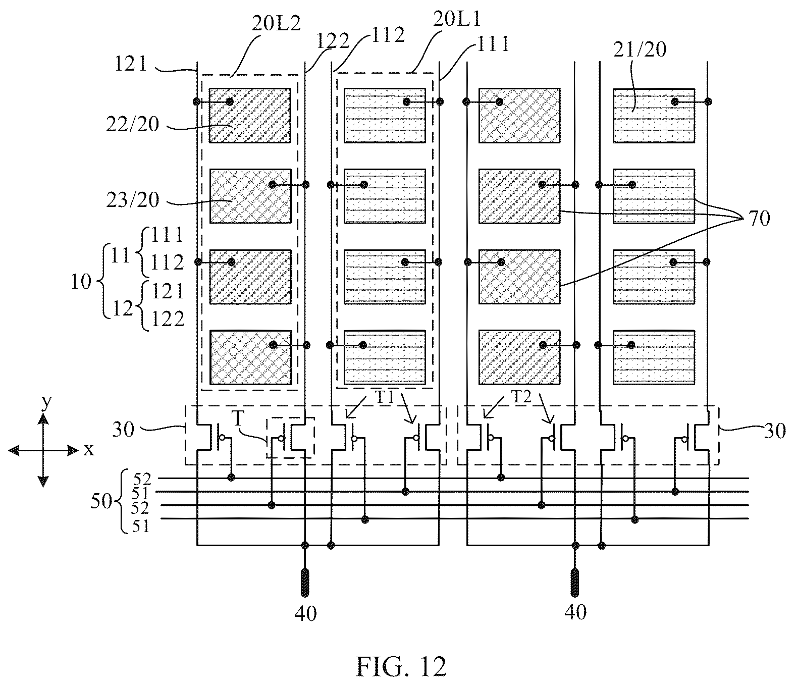 Patent US12315463 Figure 7 – Display panel, driving method for the same, and display apparatus