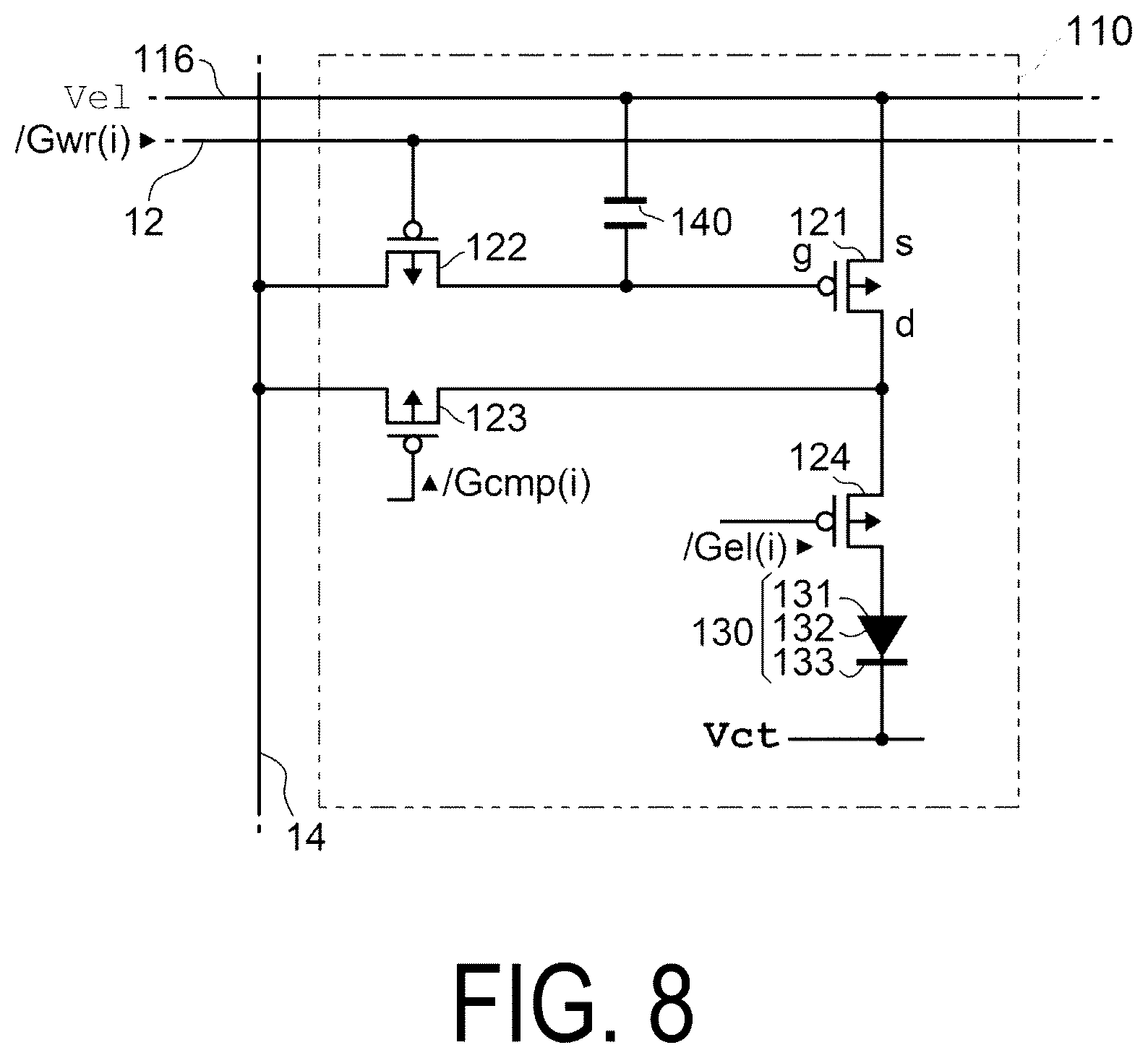 Patent US12315465 Figure 5 – Electro-optical device and electronic apparatus