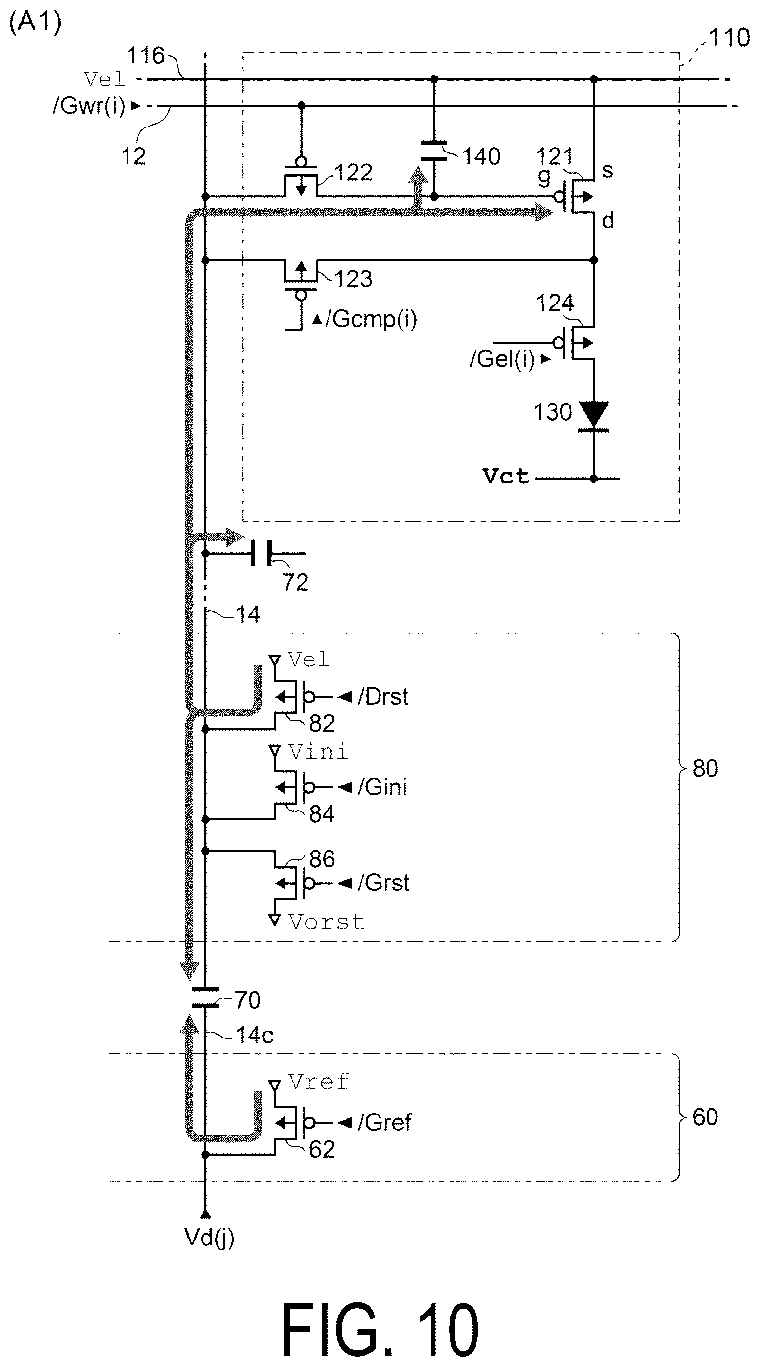 Patent US12315465 Figure 7 – Electro-optical device and electronic apparatus