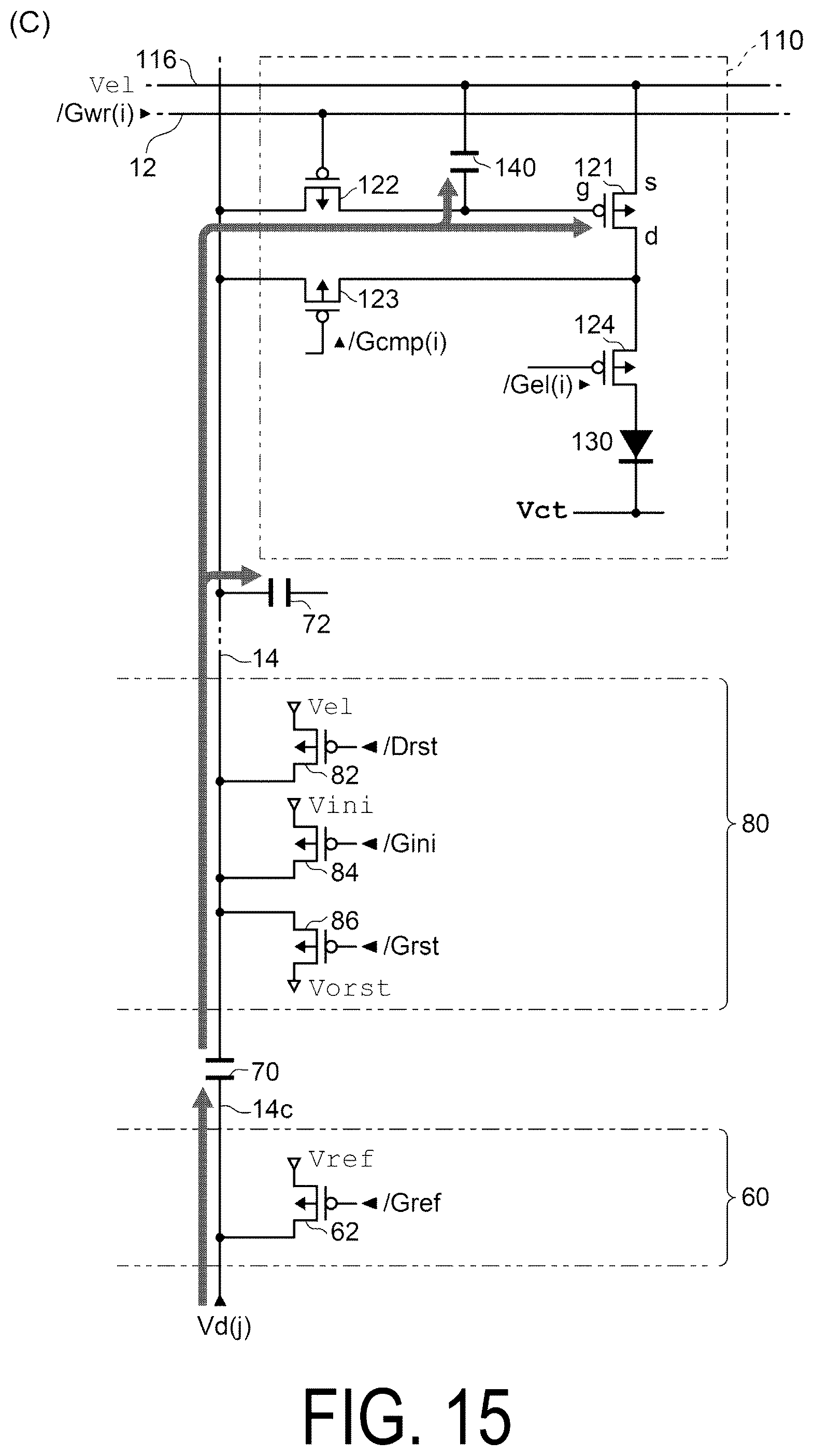 Patent US12315465 Figure 12 – Electro-optical device and electronic apparatus