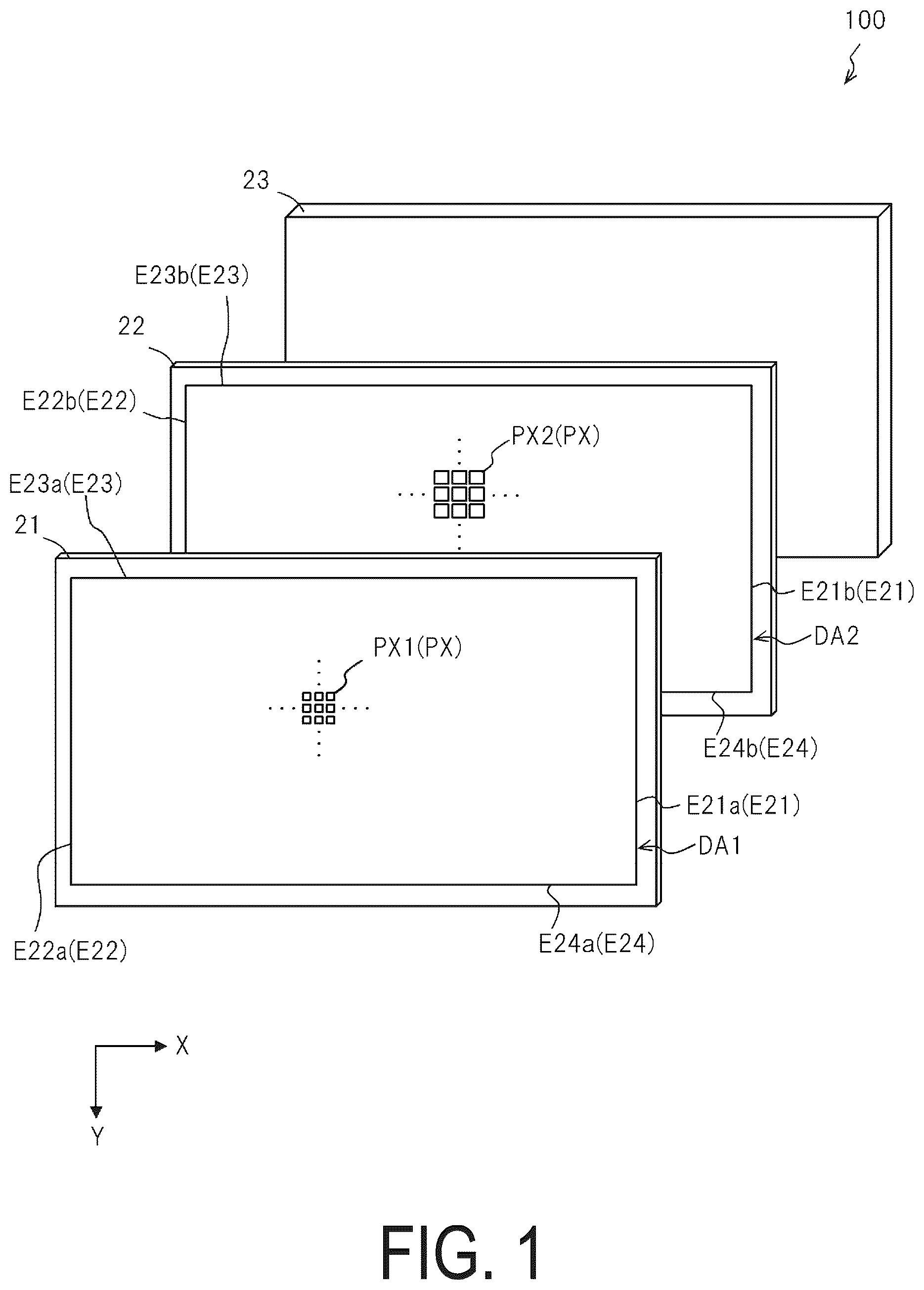 Patent US12315468 Figure 1 – Display device and display method