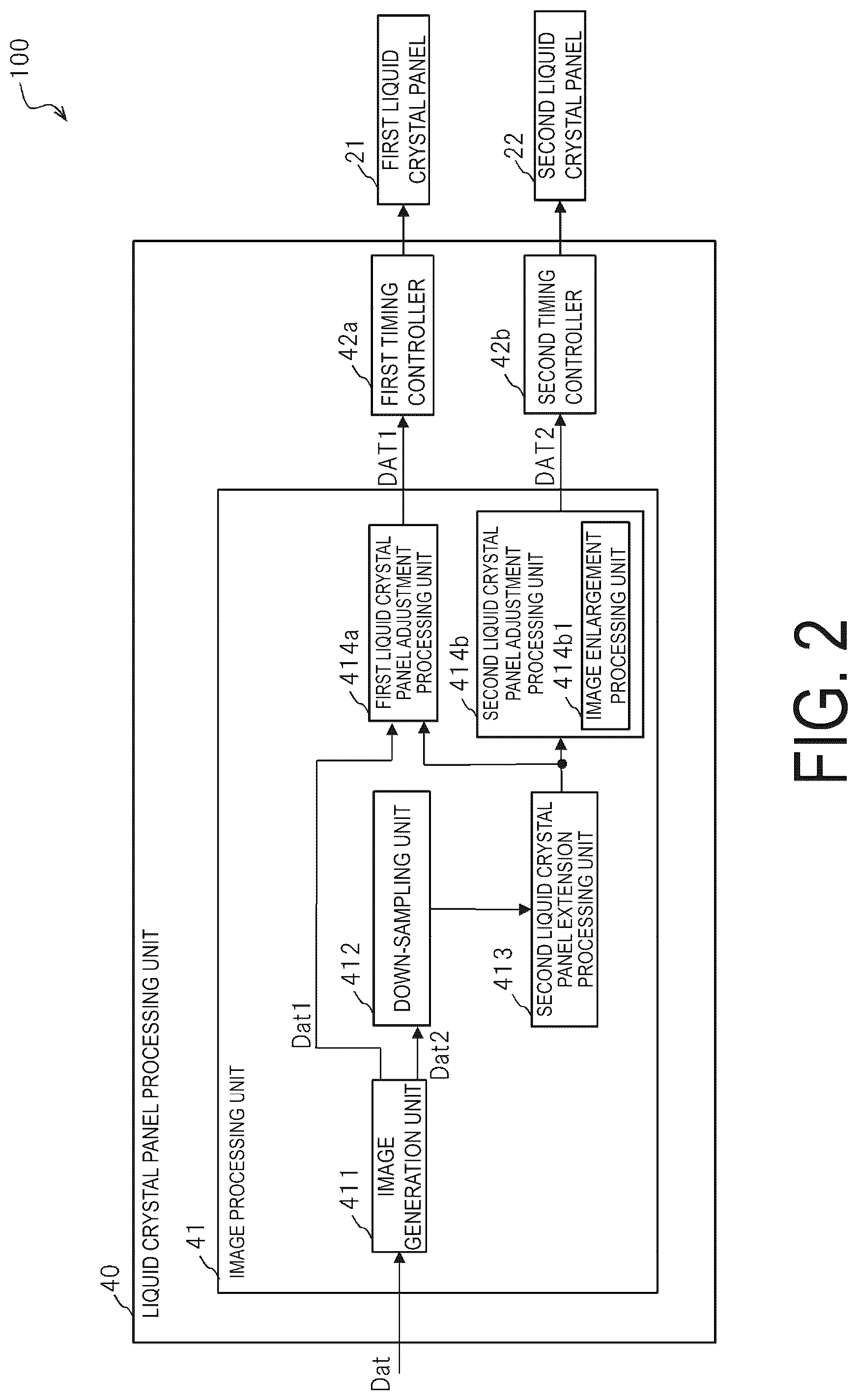 Patent US12315468 Figure 2 – Display device and display method