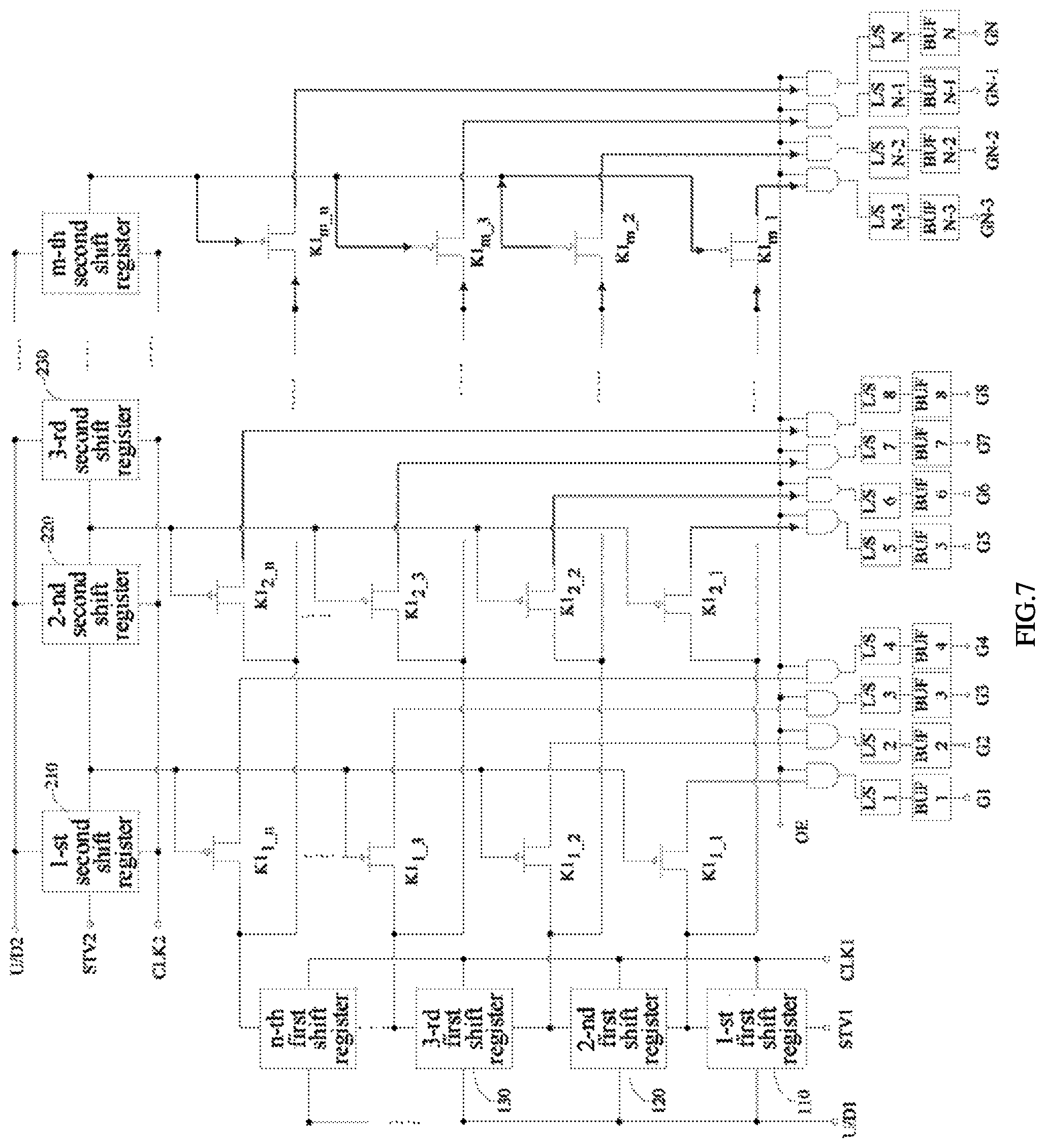 Patent US12315469 Figure 6 – Gate drive circuit, drive device and display device