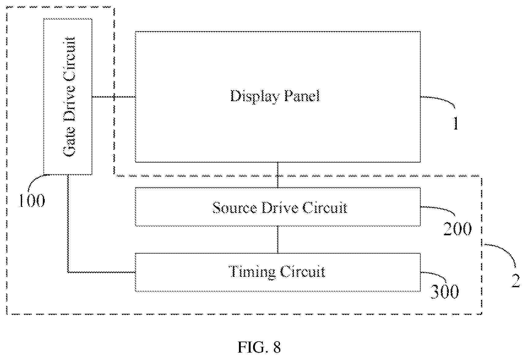 Patent US12315469 Figure 7 – Gate drive circuit, drive device and display device