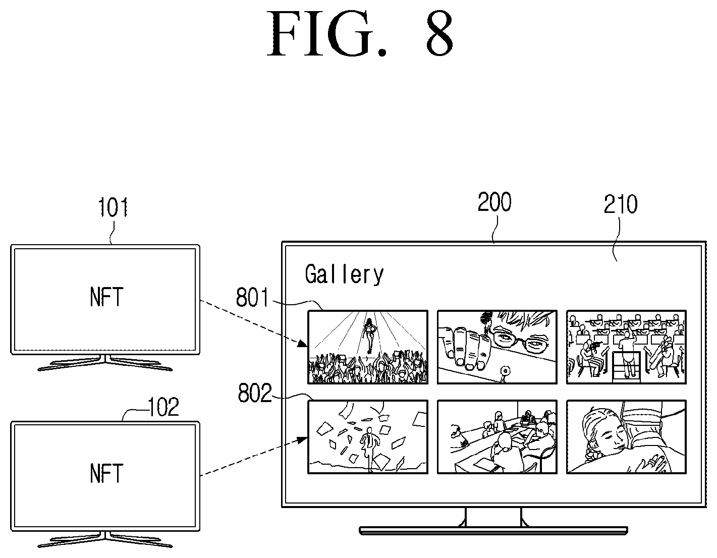 Patent US12315470 Figure 8 – Electronic apparatus and controlling method thereof