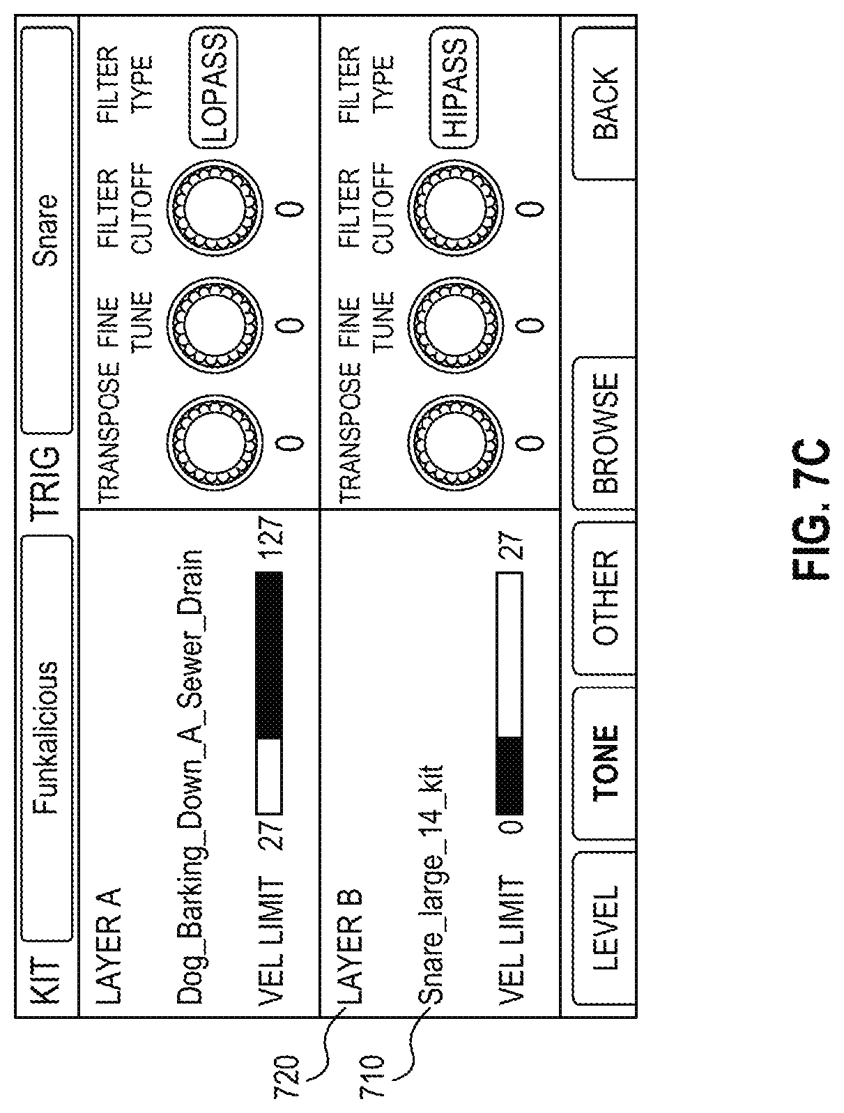 Patent US12315479 Figure 9 – Systems and methods for generating a graphical representation of a strike velocity of an electronic drum pad