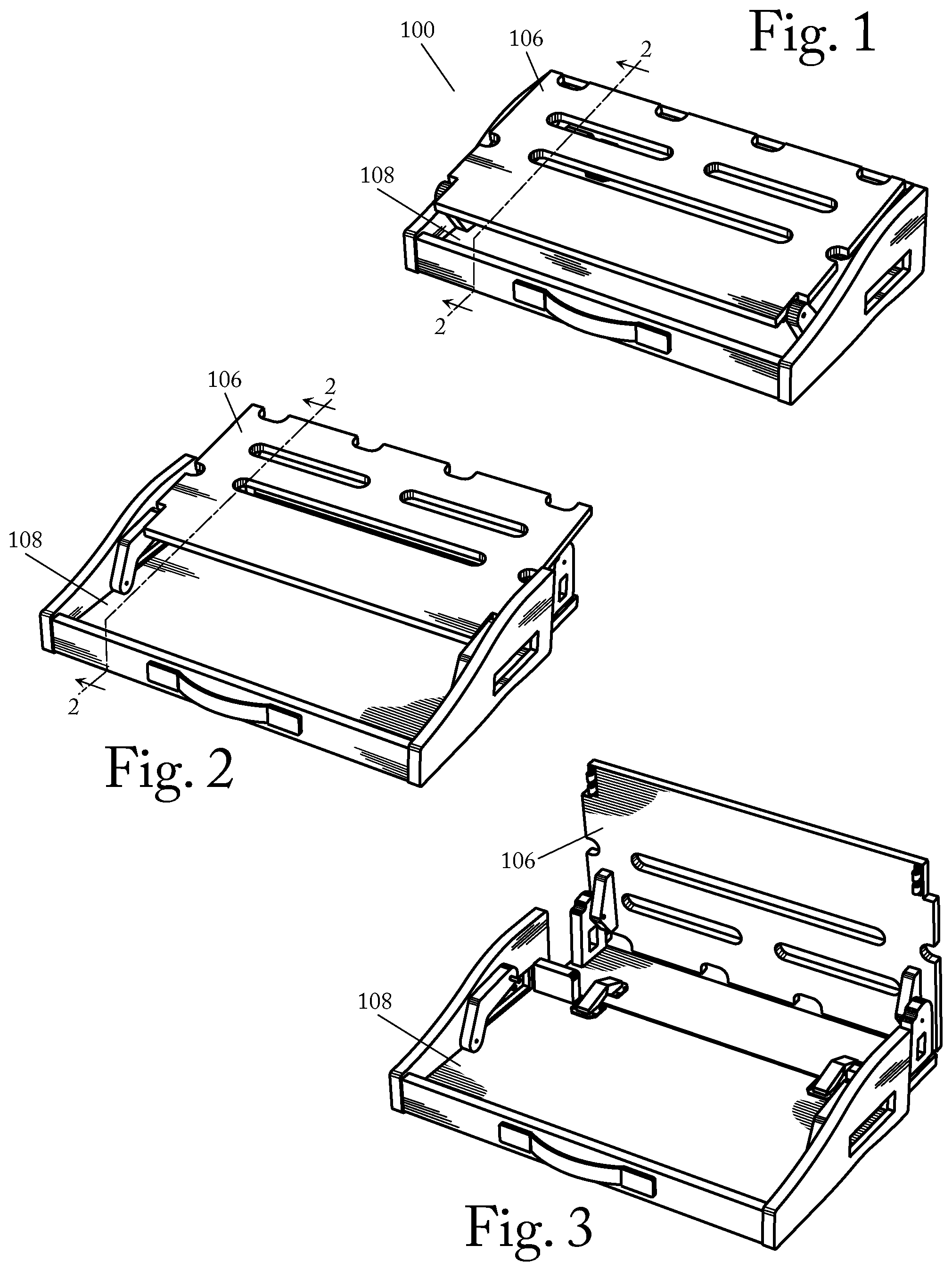 Patent US12315482 Figure 1 – Expanding pedalboard