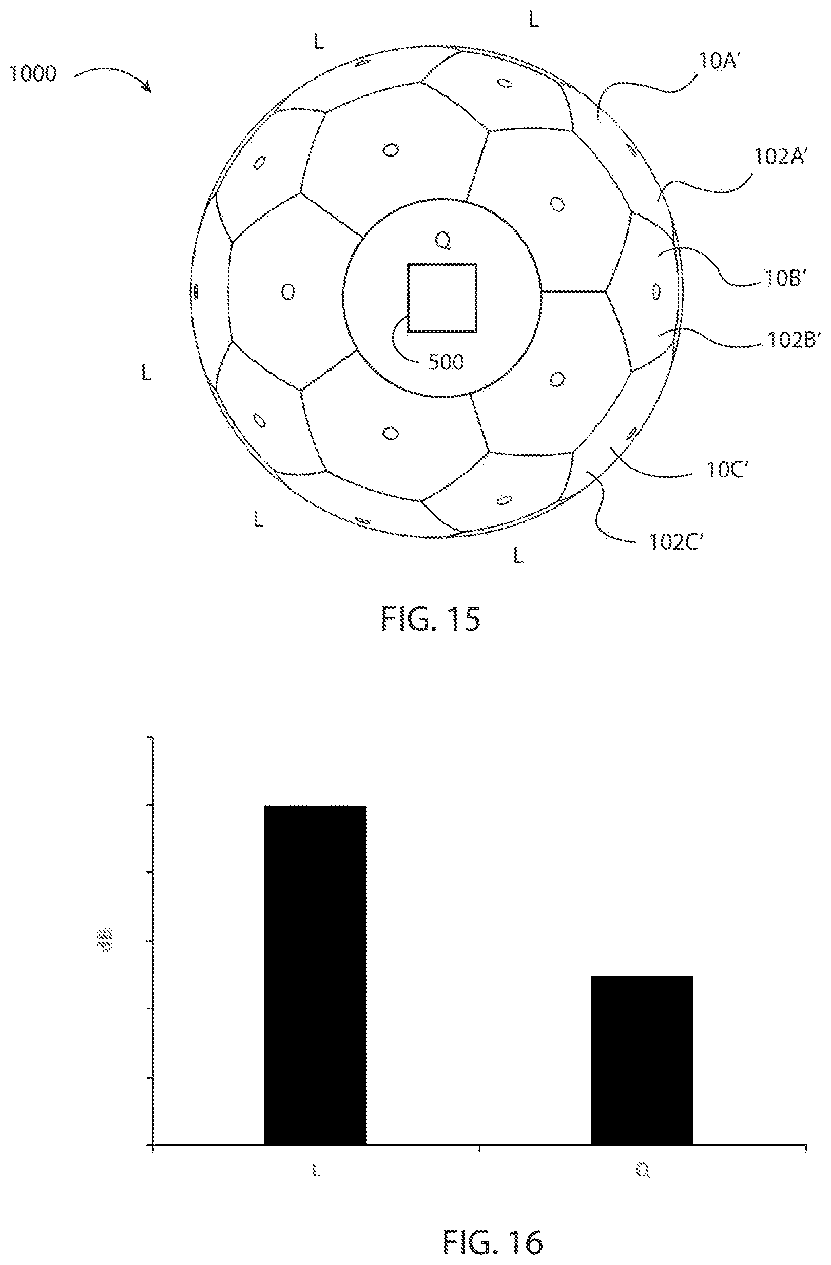 Patent US12315485 Figure 9 – Metamaterial design with perforated nozzles for acoustic noise reduction