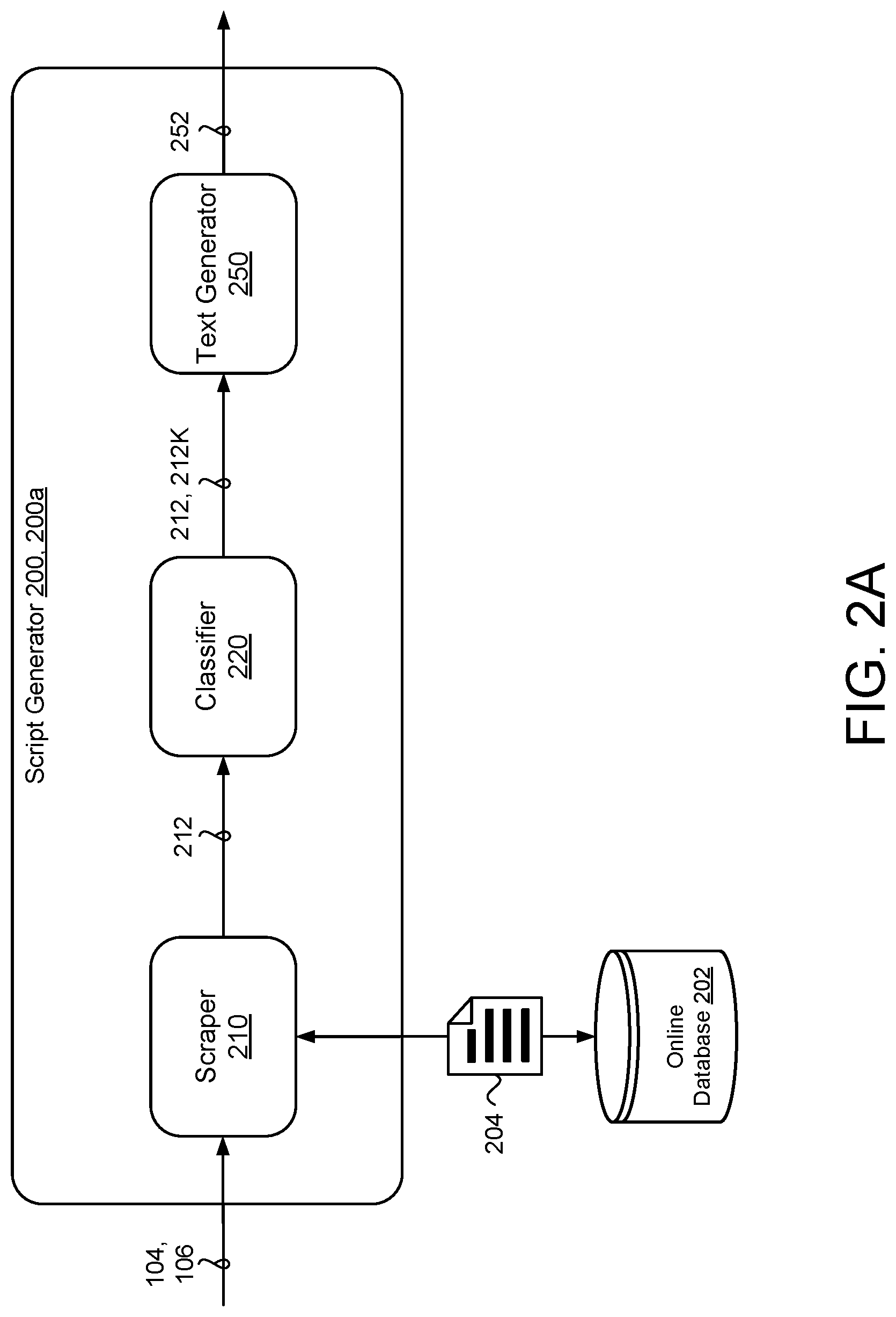 Patent US12315489 Figure 2 – Automatic voiceover generation