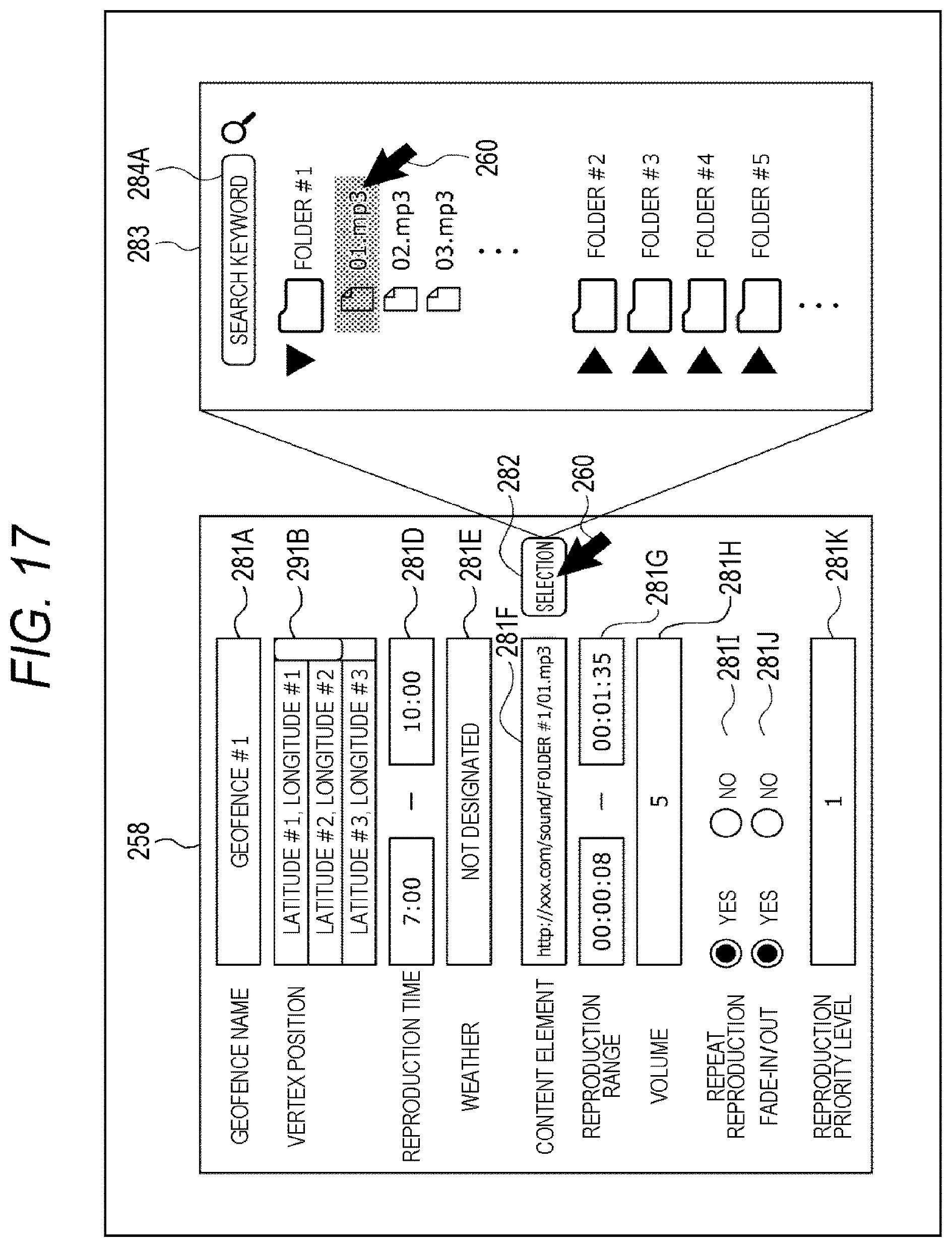 Patent US12315492 Figure 16 – Information processing system for presenting content based on content information and activitation conditions
