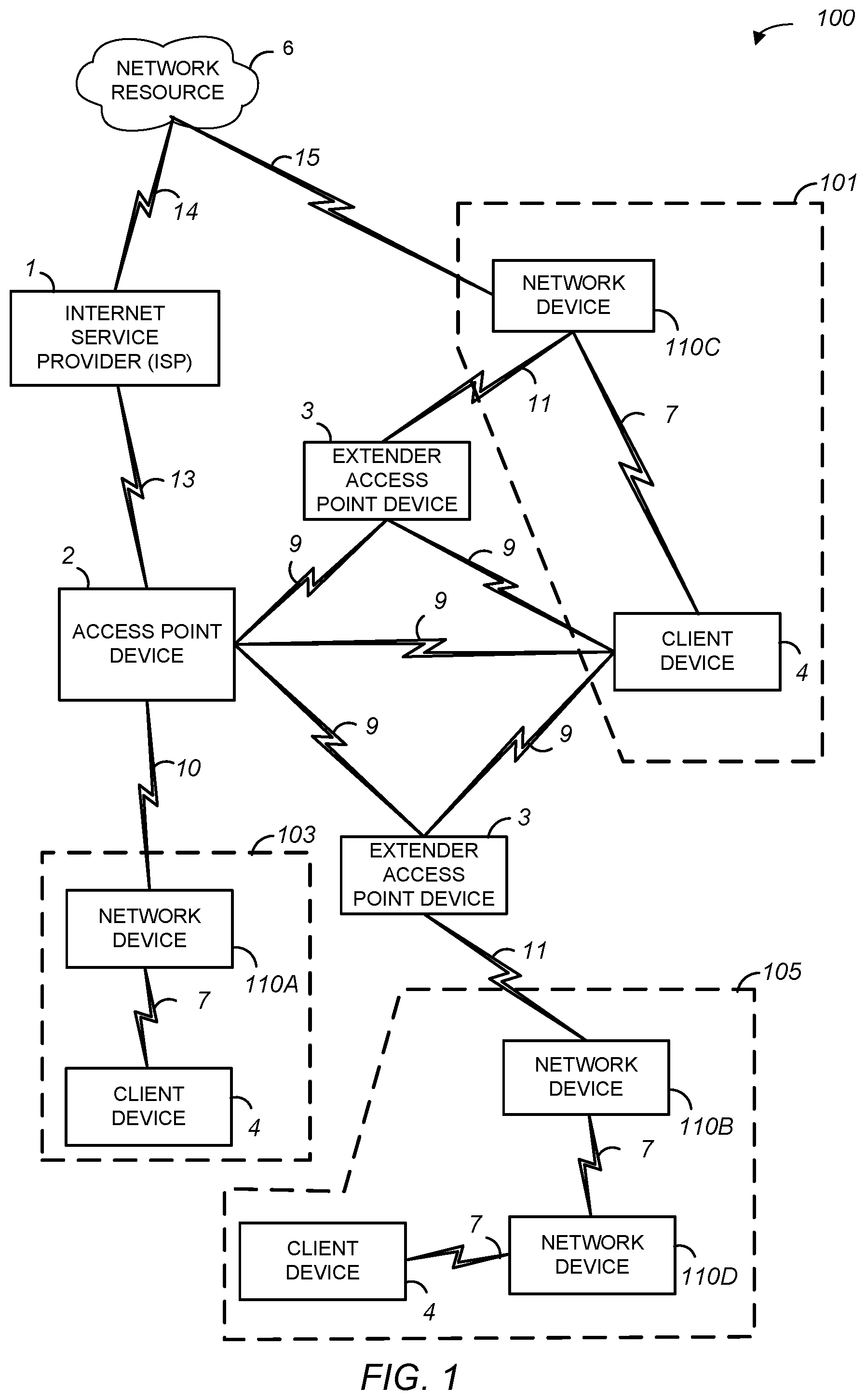 Patent US12315503 Figure 1 – Customized interface between electronic devices