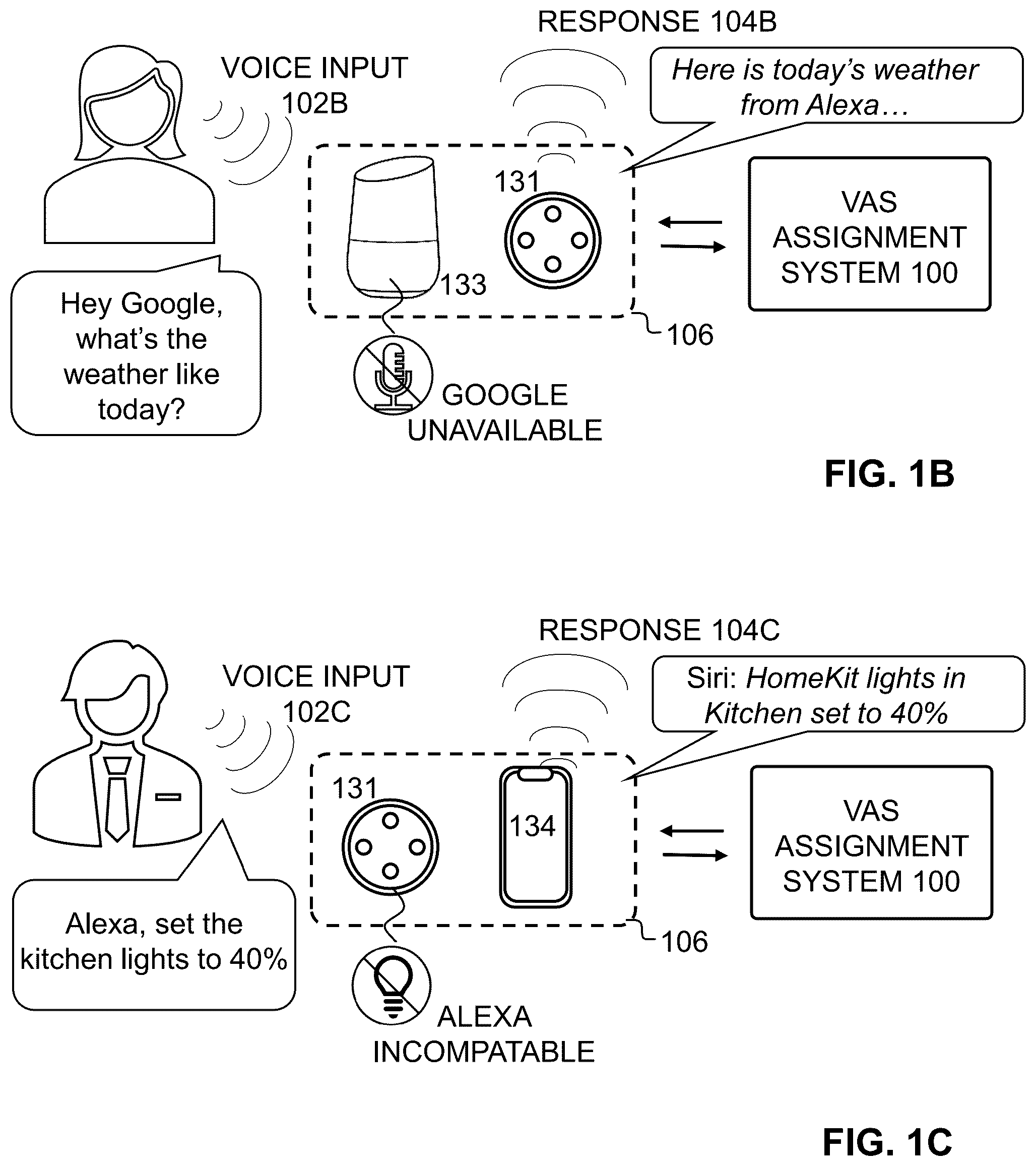 Patent US12315514 Figure 2 – Systems and methods for managing multiple voice assistant services based on voice input