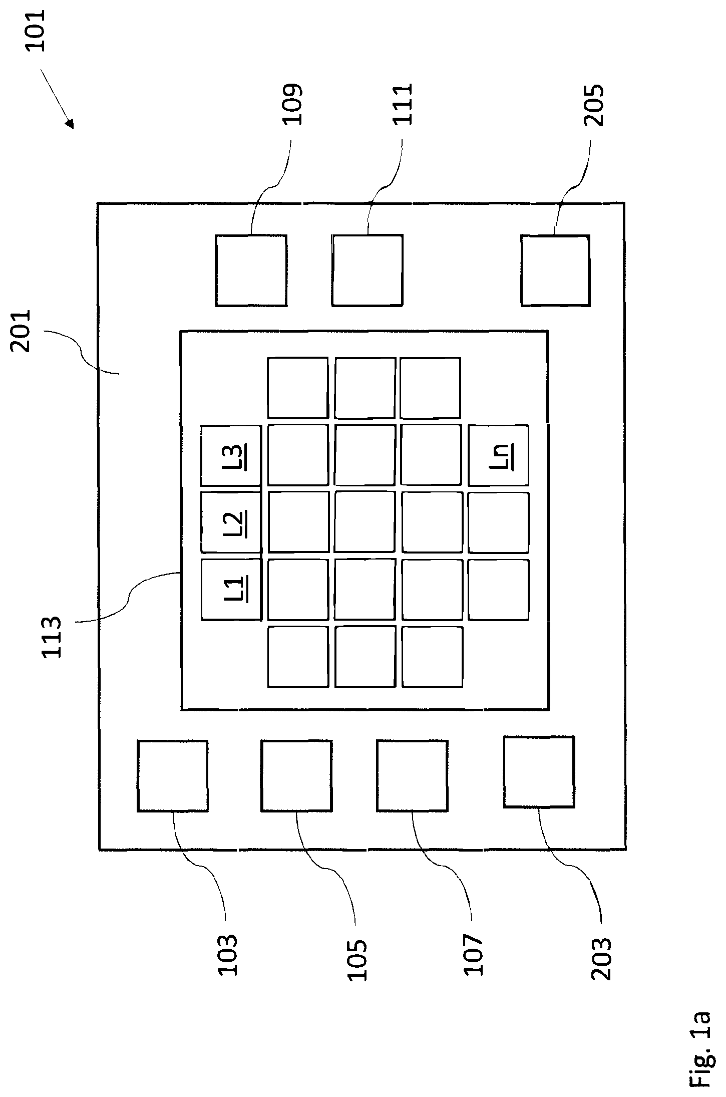Patent US12315531 — Grid of luminaires — Figure 1